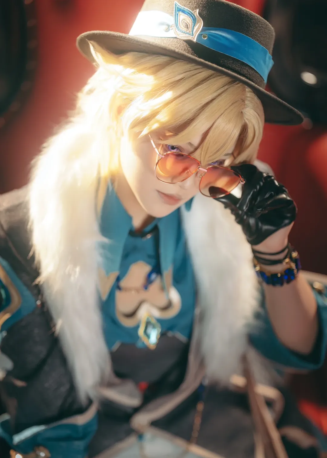 崩坏星穹铁道, 上海约拍, cosplay摄影, 黑丝穿搭, 砂金cos - 第3张