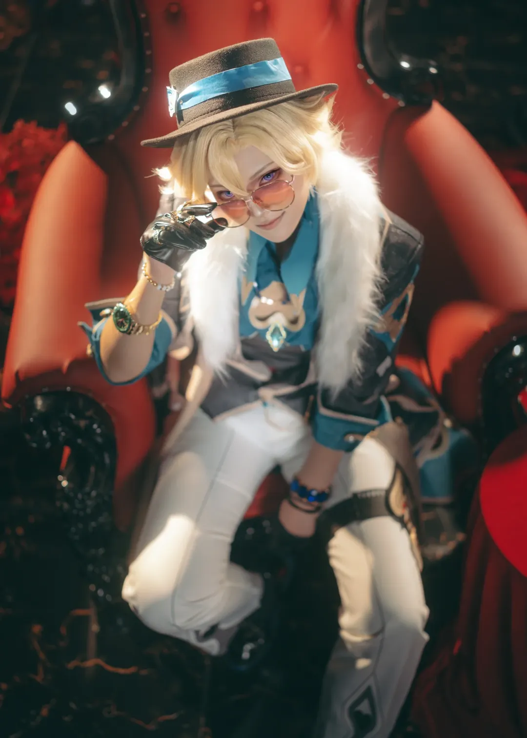 崩坏星穹铁道, 上海约拍, cosplay摄影, 黑丝穿搭, 砂金cos - 第4张