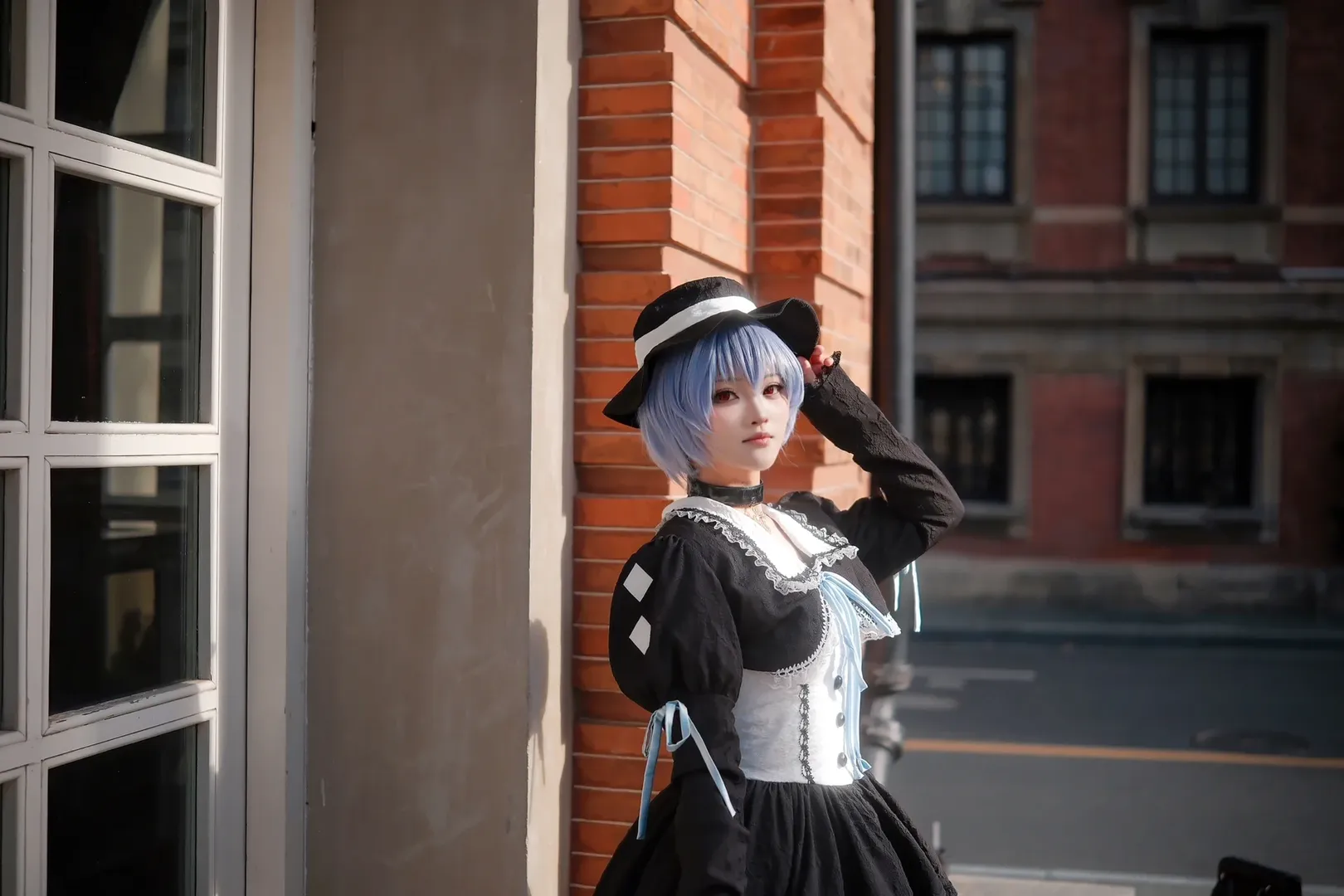 cosplay, 绫波丽cos, 新世纪福音战士, 黑丝, cosplay摄影 - 第2张