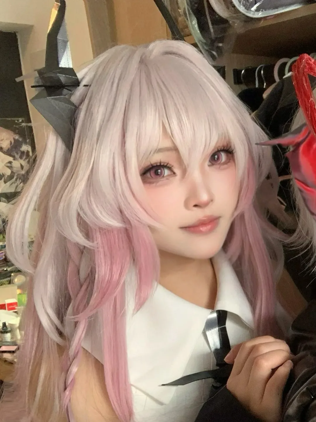 cosplay, 漫展返图, 明日方舟, 维什戴尔cos, 特蕾西娅cos - 第1张