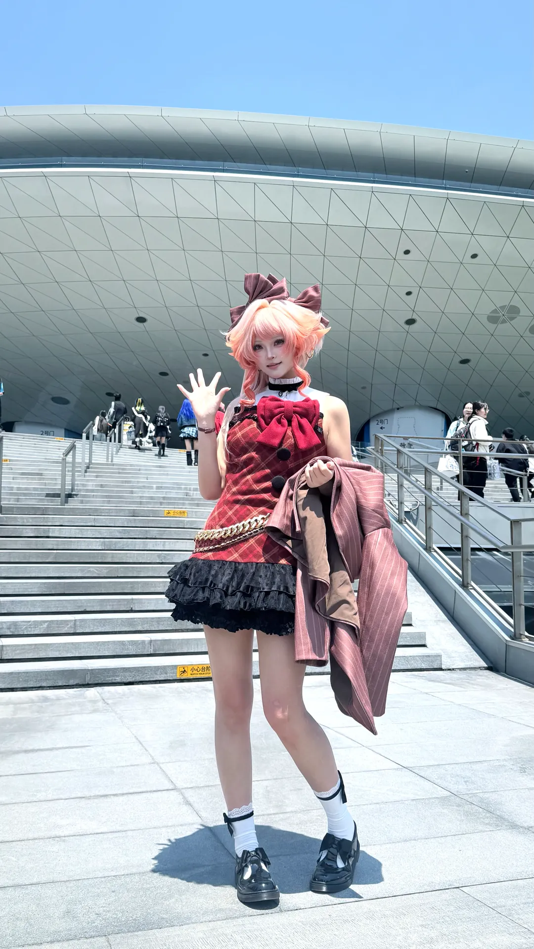 cosplay, 明日方舟, 音律联觉, 羽生萌萌香cos, 明日方舟遥 - 第2张