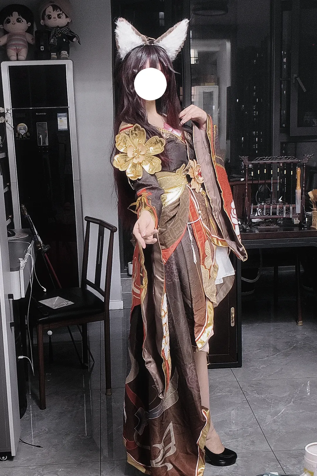Fugue Cosplay, cosplay, Honkai: Star Rail, Kemonomimi girl, Tingyun: Fugue