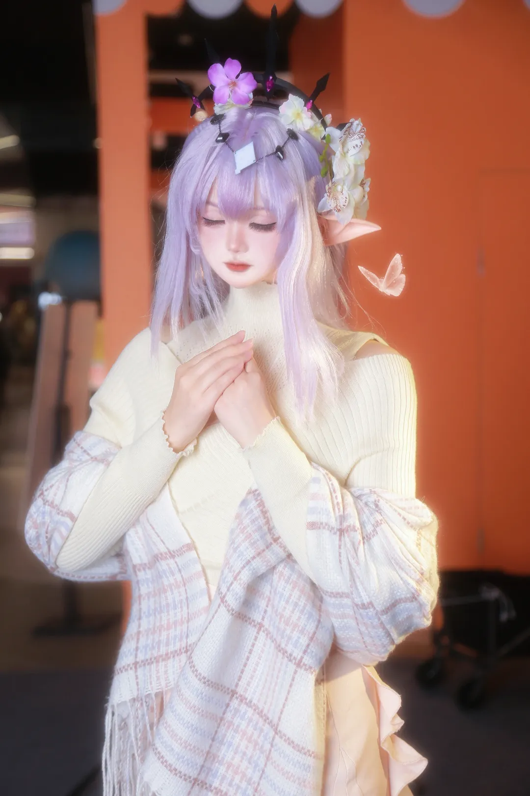 cosplay, Honkai: Star Rail, Headcanon / Original setting, Castorice cosplay, Elf ears - Image 3