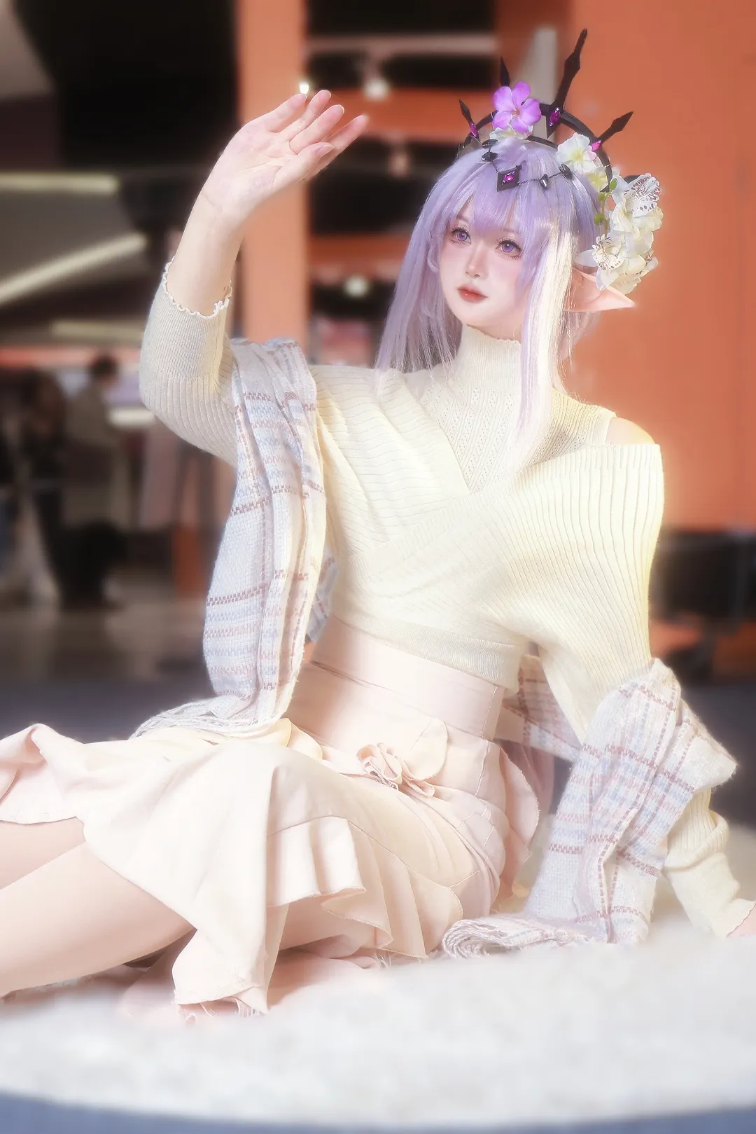 cosplay, Honkai: Star Rail, Headcanon / Original setting, Castorice cosplay, Elf ears - Image 5