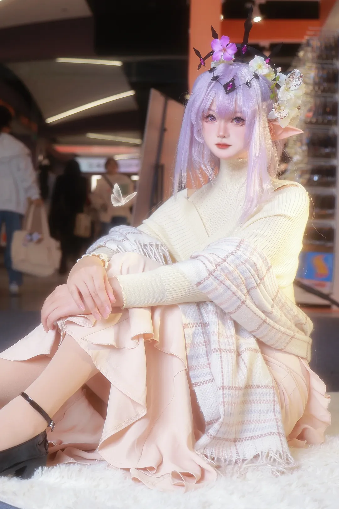 cosplay, Honkai: Star Rail, Headcanon / Original setting, Castorice cosplay, Elf ears - Image 6