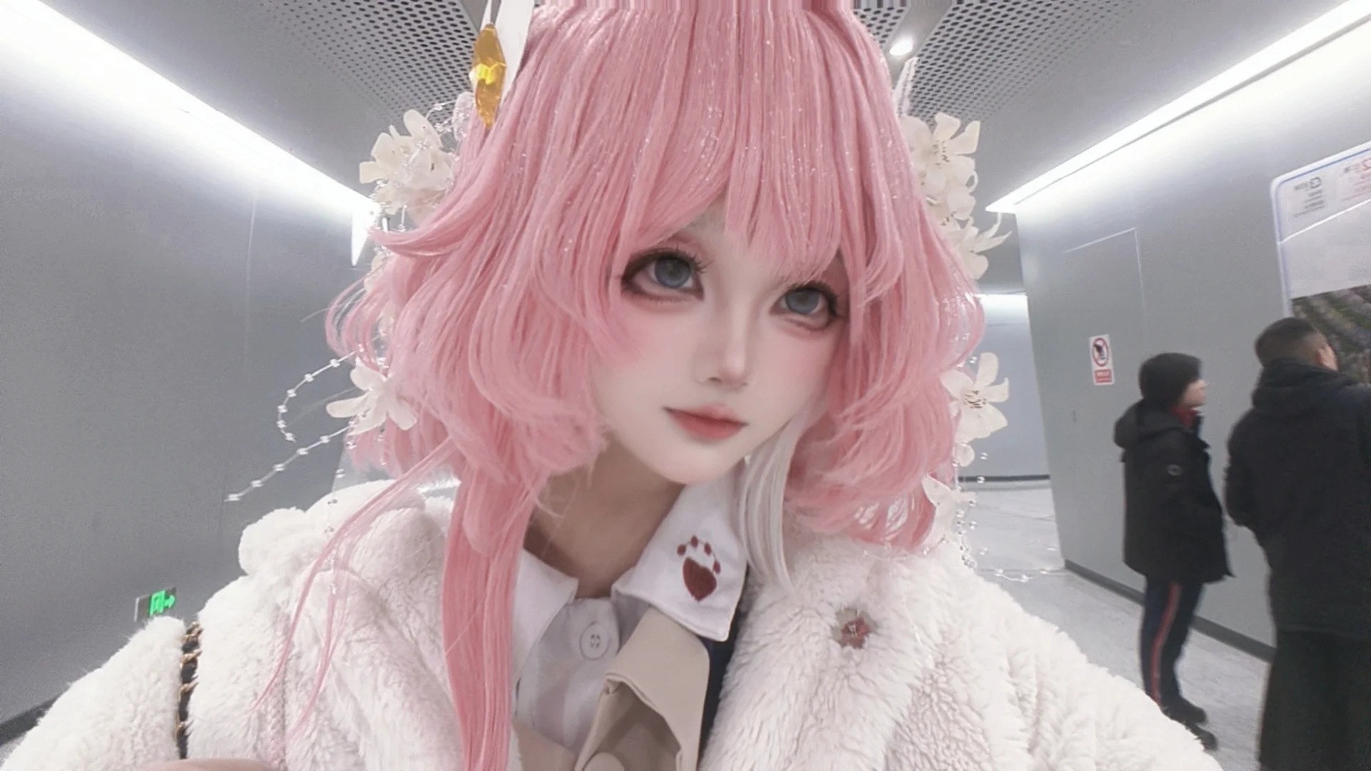Cyrene Cosplay, Honkai: Star Rail, Casual cosplay, Anime-style fashion, Tianfu Red