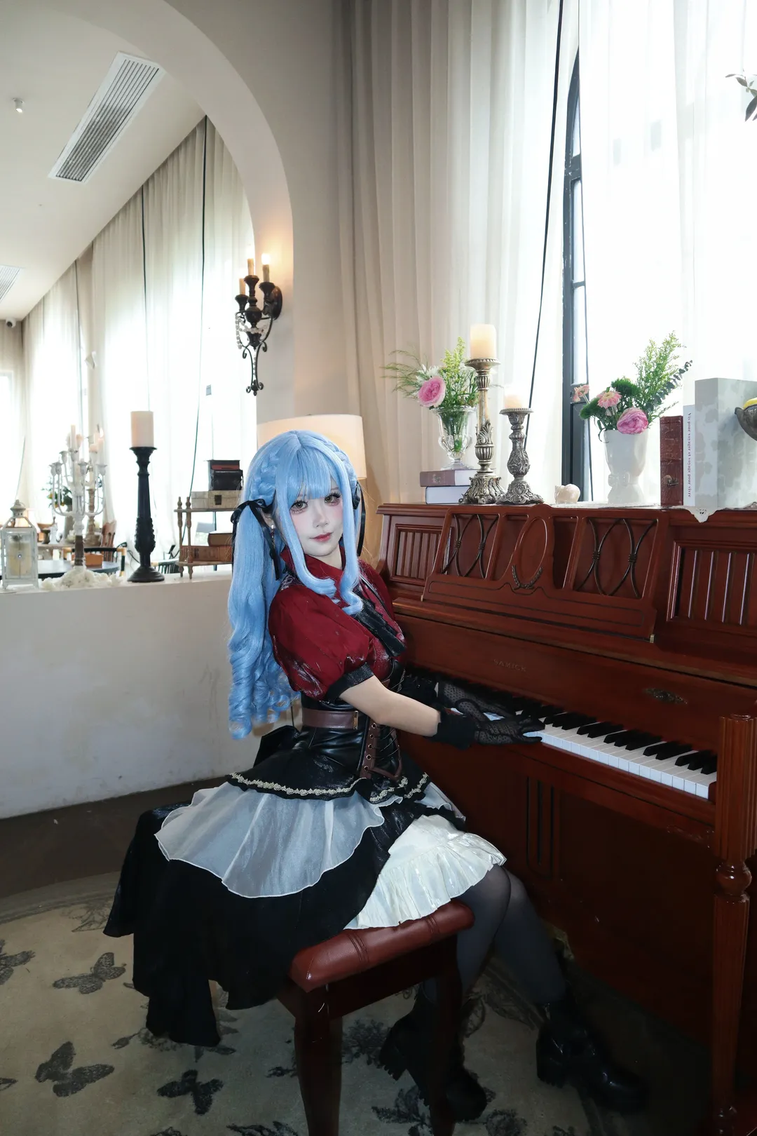 丰川祥子cos, Ave Mujica, 黑丝, BanG Dream!, 生贺 - 第2张