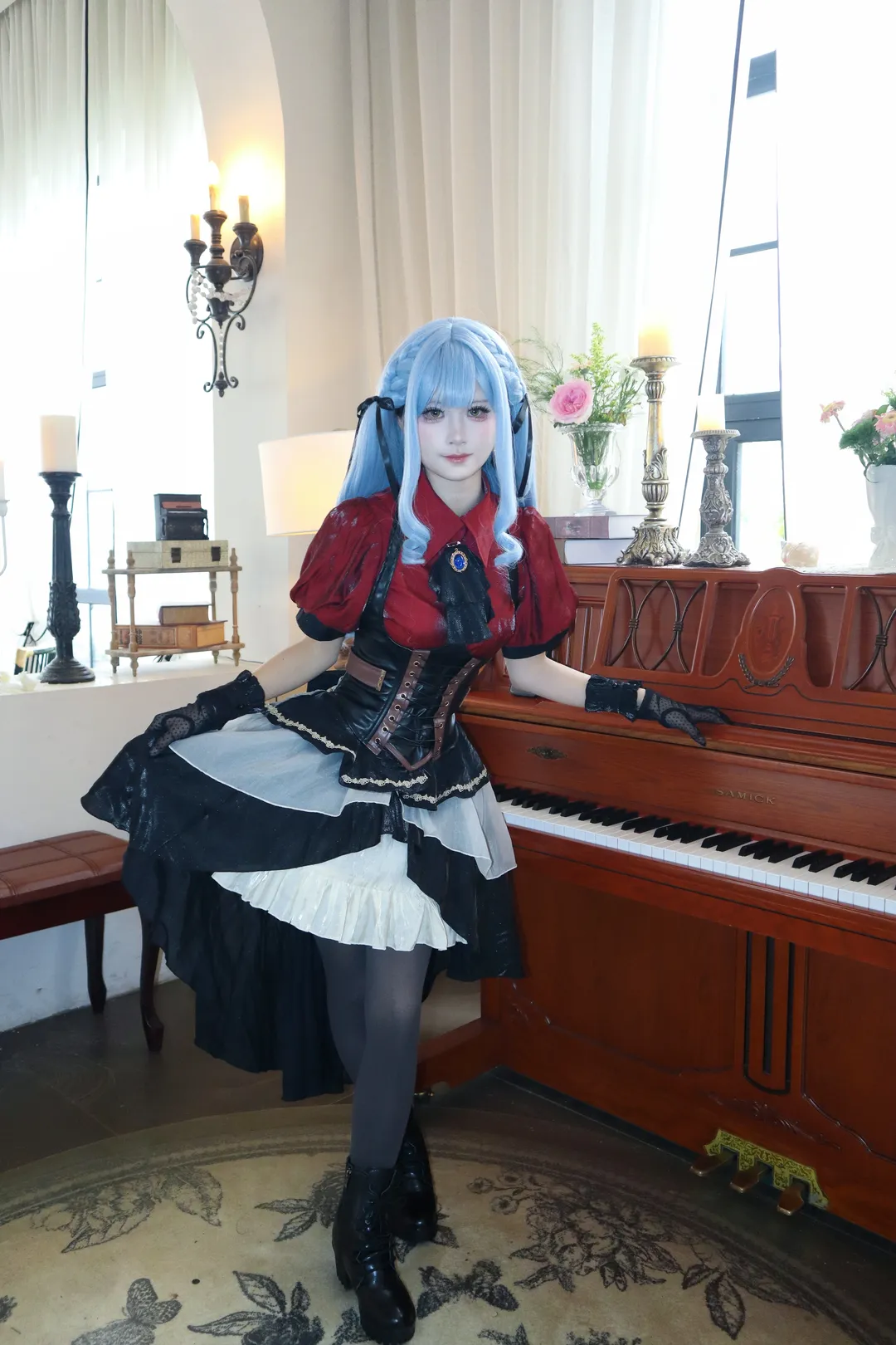 豊川祥子 コスプレ, アヴェムジカ, 黒ストッキング, バンドリ！, 誕生日のお祝い