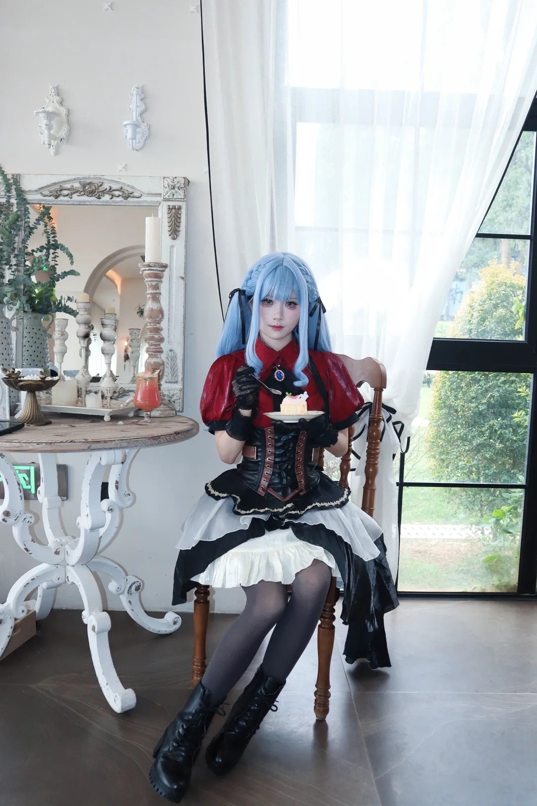 丰川祥子cos, Ave Mujica, 黑丝, BanG Dream!, 生贺 - 第6张