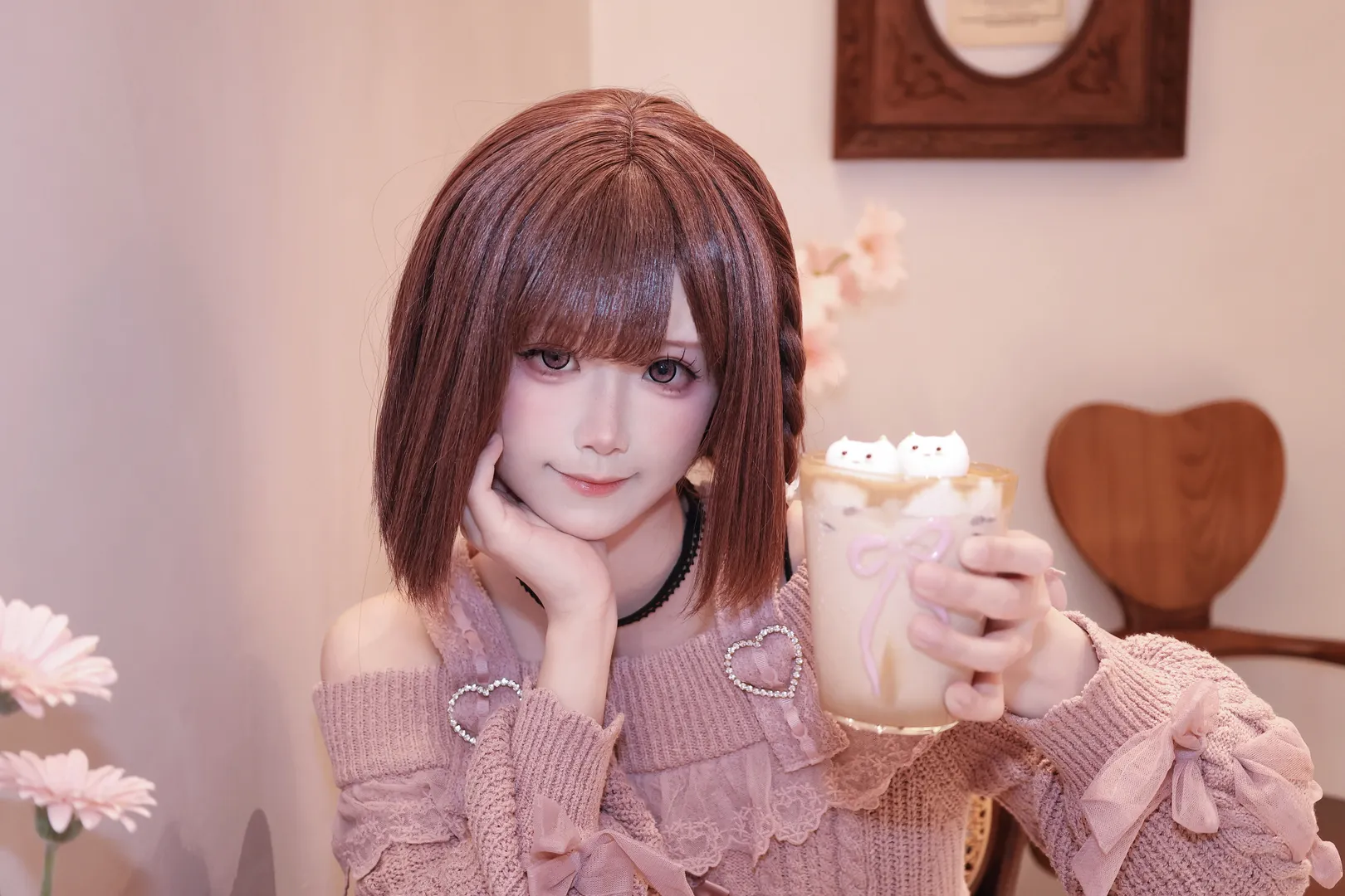 Anime girl, Project Sekai, Black stockings, Shinonome Ena cosplay, Birthday support - Image 7