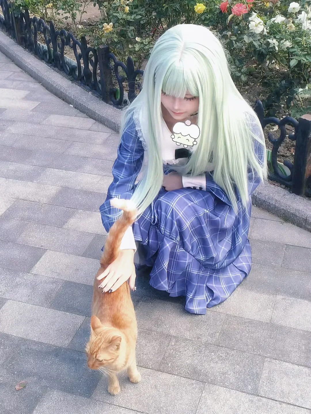 户外摄影, cosplay日常, 若叶睦cos, 二次元生活, Bang Dream! Ave Mujica - 第3张