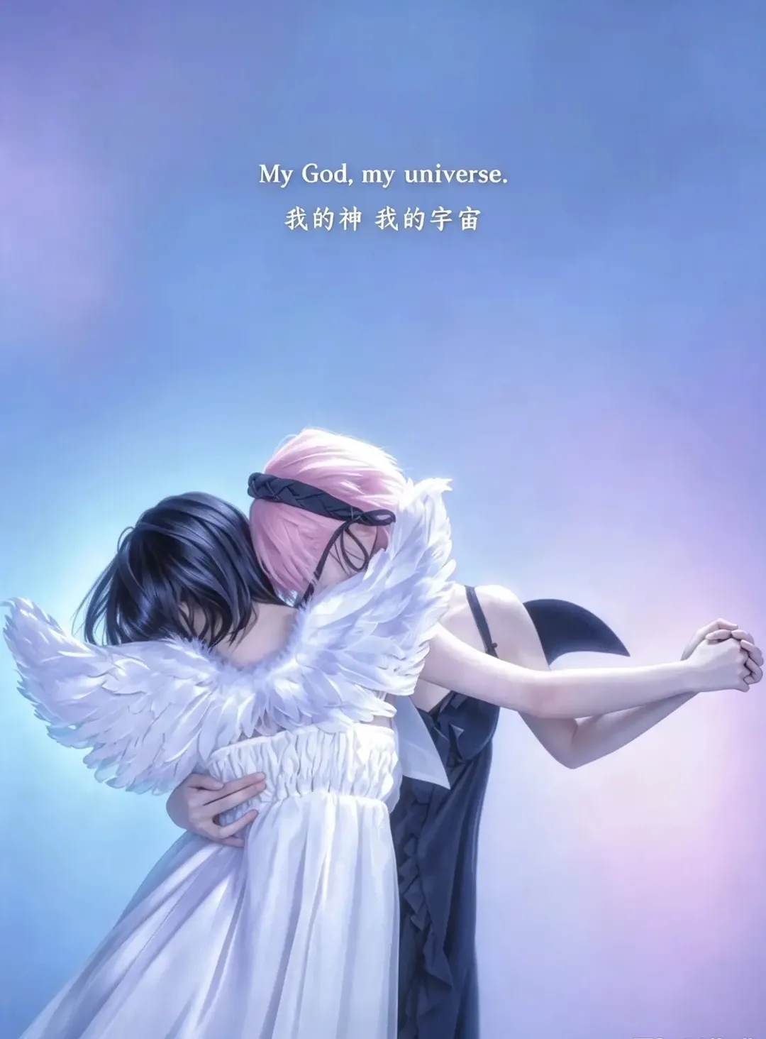 cosplay摄影, 二次元生活存档, 异形舞台, 天使与恶魔, misu mizi sua cos