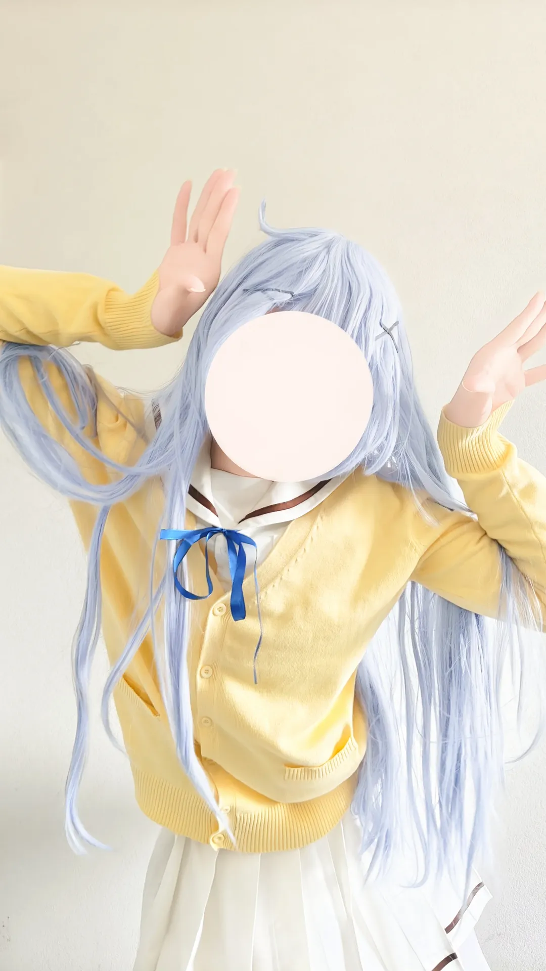 二次元, 白丝, 制服, 香风智乃cos, 请问您今天要来点兔子吗 - 第6张