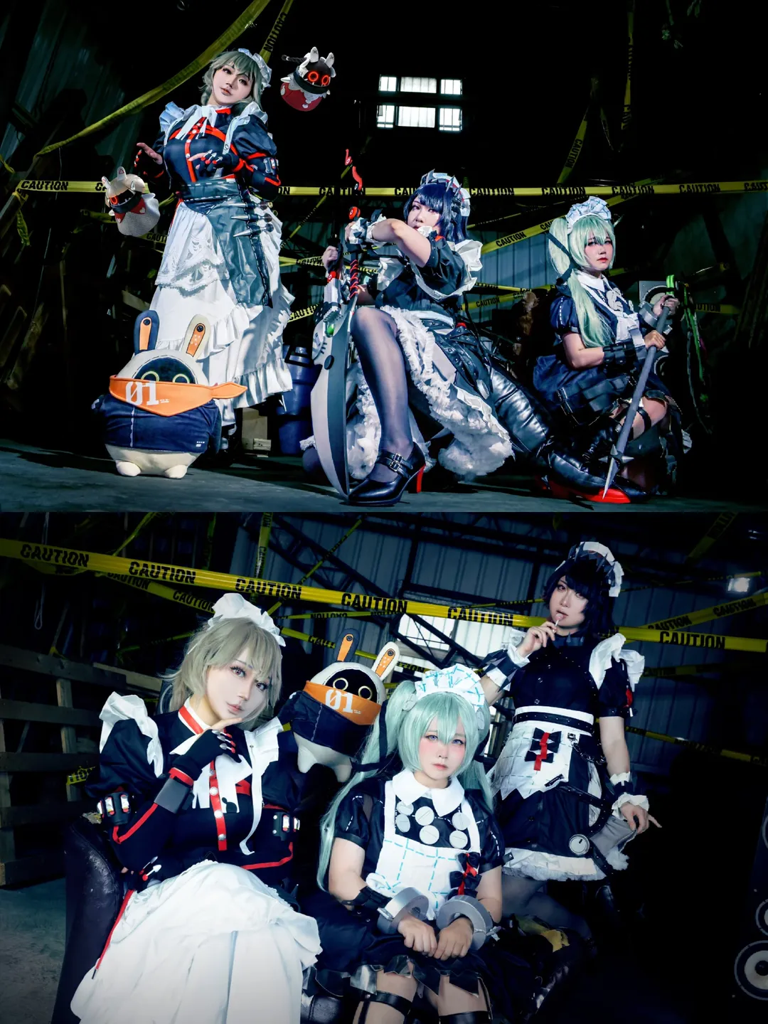 绝区零, 女仆装, 黑丝cosplay, 丽娜cos, 维多利亚家政 - 第2张