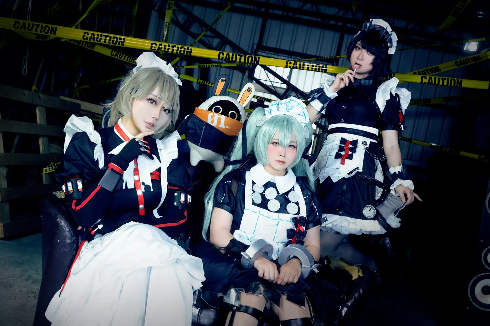 绝区零, 女仆装, 黑丝cosplay, 丽娜cos, 维多利亚家政 - 第3张