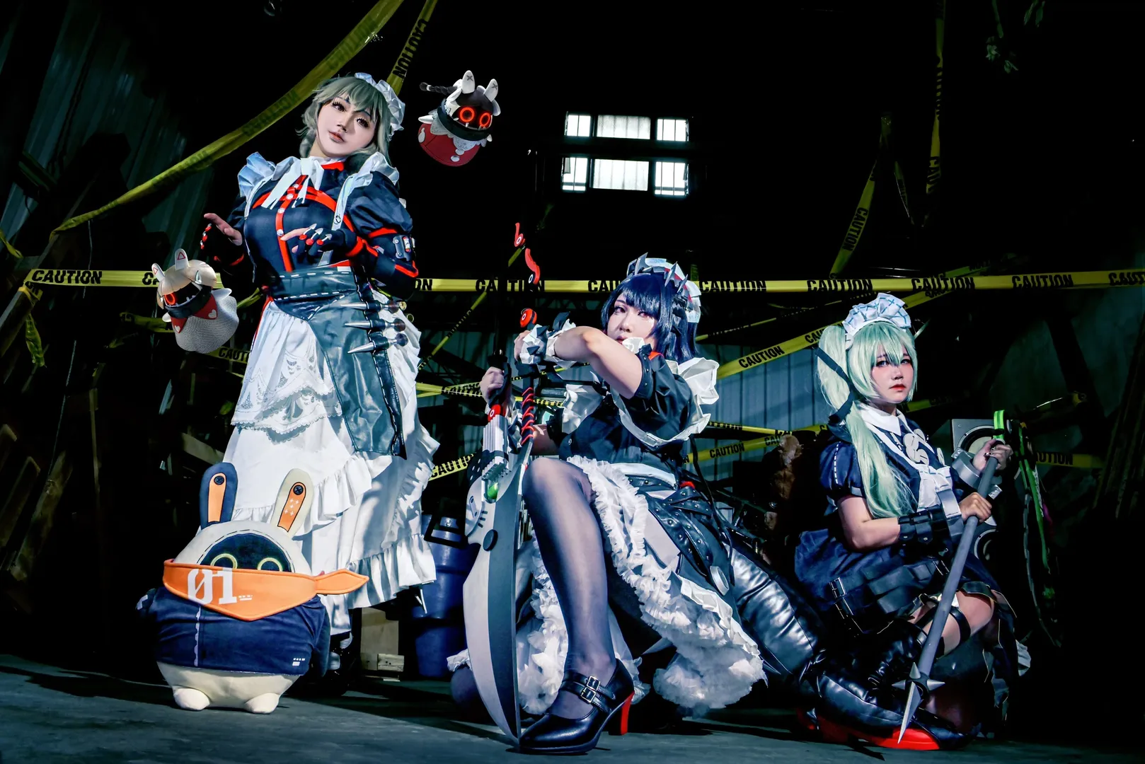 绝区零, 女仆装, 黑丝cosplay, 丽娜cos, 维多利亚家政 - 第4张