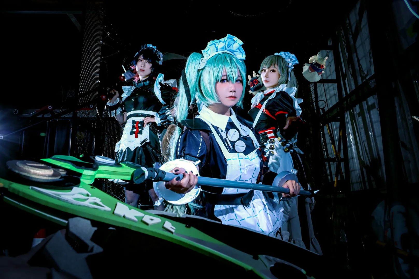 绝区零, 女仆装, 黑丝cosplay, 丽娜cos, 维多利亚家政 - 第6张
