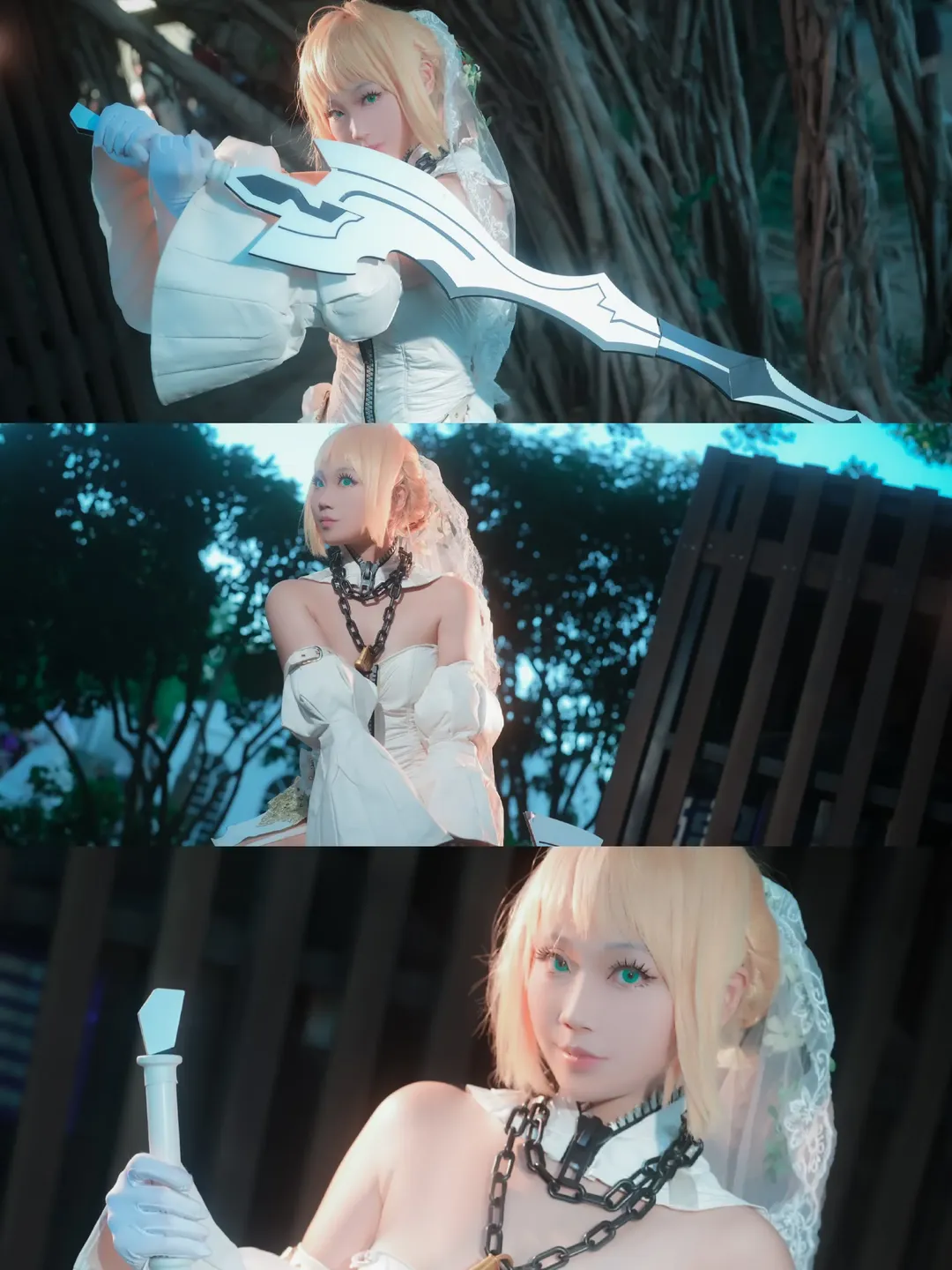 Roleplay, Convention photos, Fate/Grand Order, Bride cosplay, Nero Cosplay - Image 1