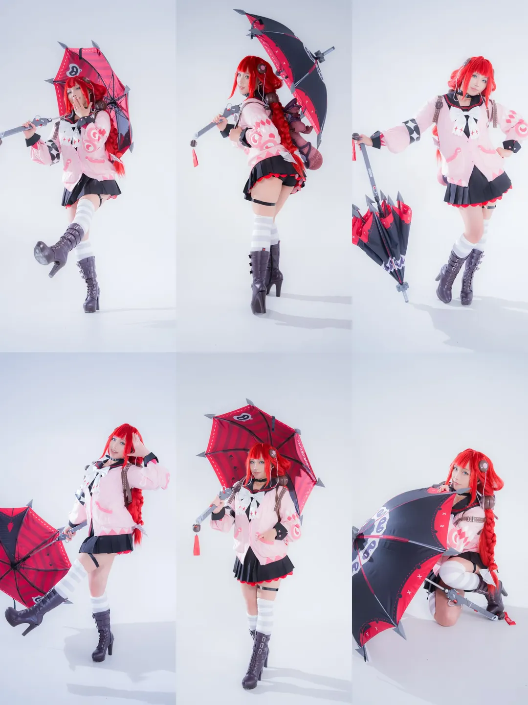 绝区零, cosplay, 棚拍, 过膝袜, 柚叶cos - 第1张