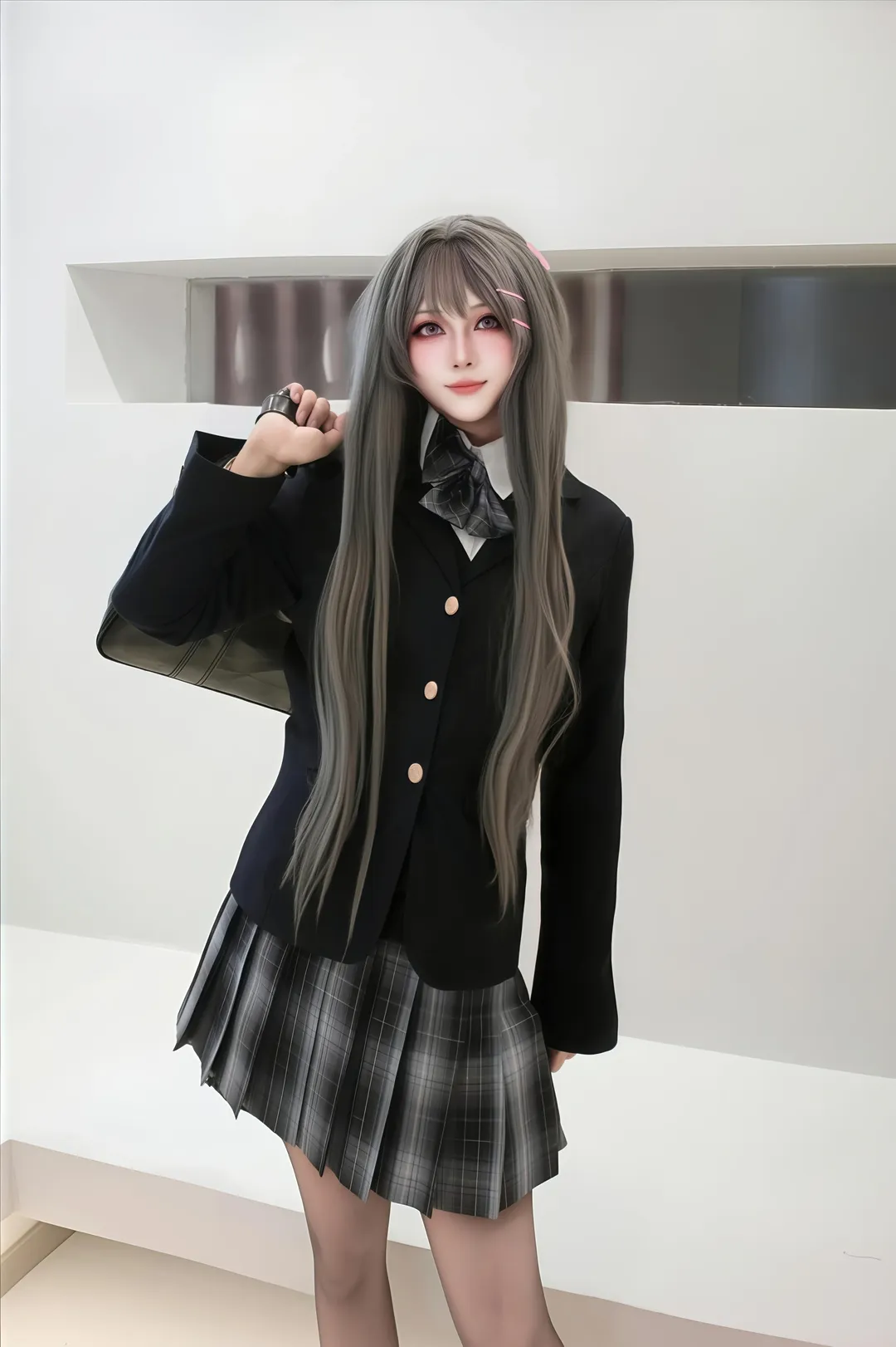 cosplay, JK制服, 二次元穿搭, 樱岛麻衣cos, 青春猪头少年 - 第1张