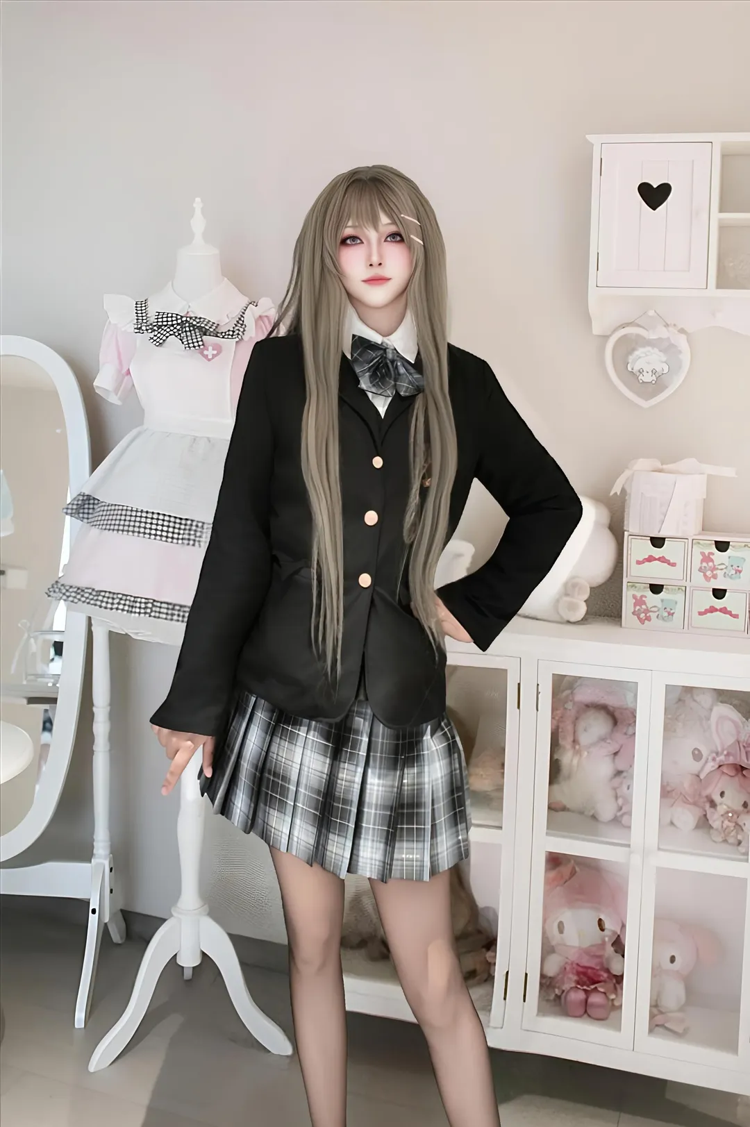 cosplay, JK制服, 二次元穿搭, 樱岛麻衣cos, 青春猪头少年 - 第12张