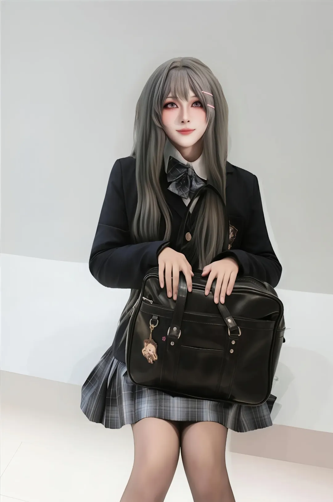 cosplay, JK制服, 二次元穿搭, 樱岛麻衣cos, 青春猪头少年 - 第3张