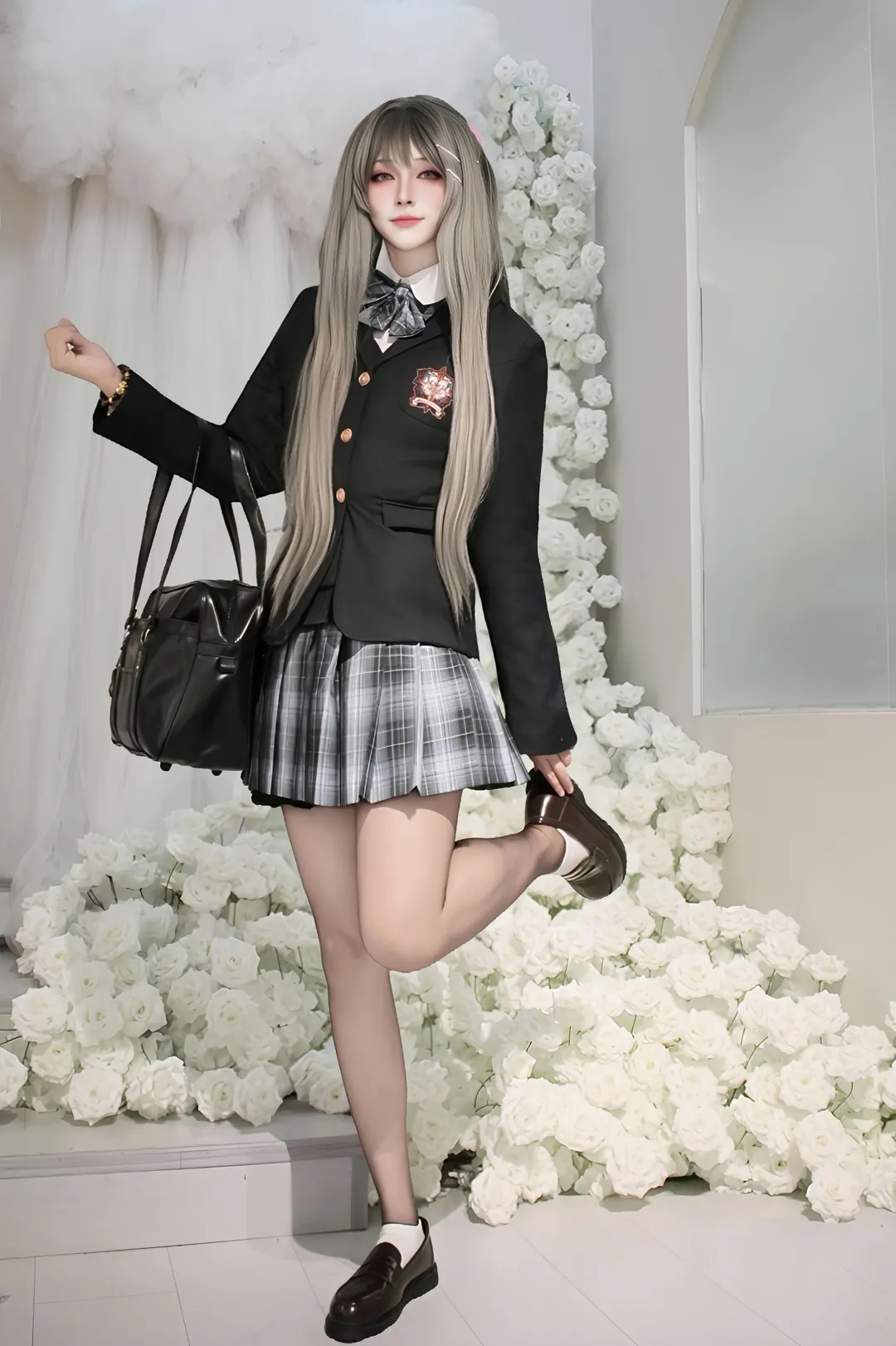 cosplay, JK制服, 二次元穿搭, 樱岛麻衣cos, 青春猪头少年 - 第4张