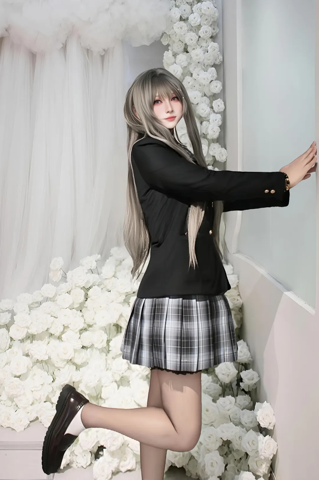 cosplay, JK制服, 二次元穿搭, 樱岛麻衣cos, 青春猪头少年 - 第6张