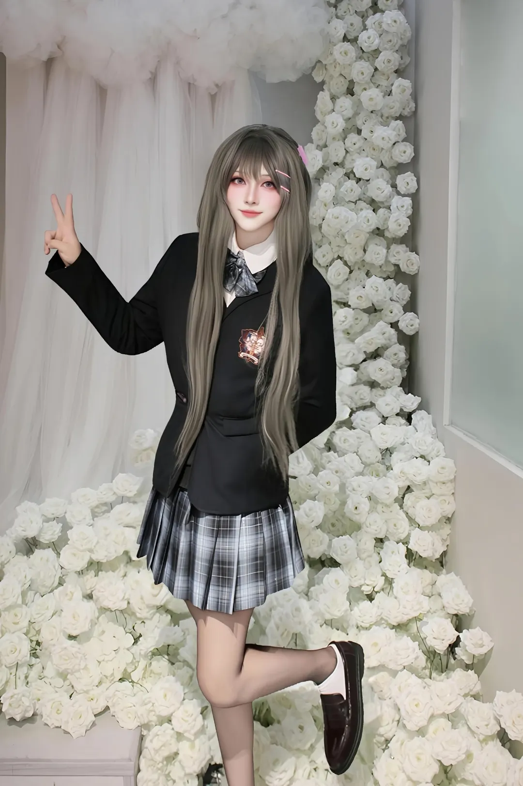 cosplay, JK制服, 二次元穿搭, 樱岛麻衣cos, 青春猪头少年 - 第9张