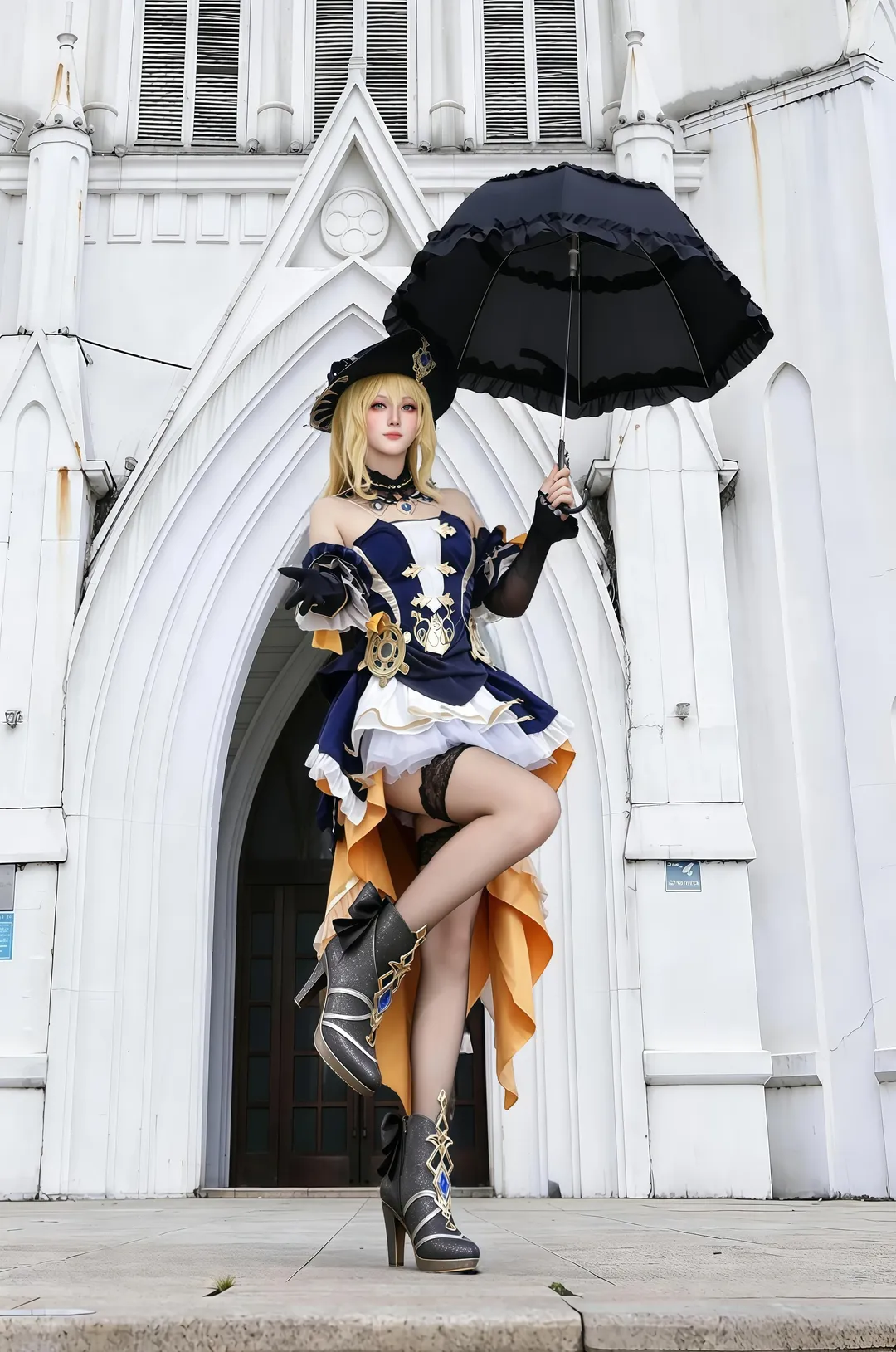 原神, 二次元cosplay, cosplay正片, 角色扮演攝影, 娜維婭cos