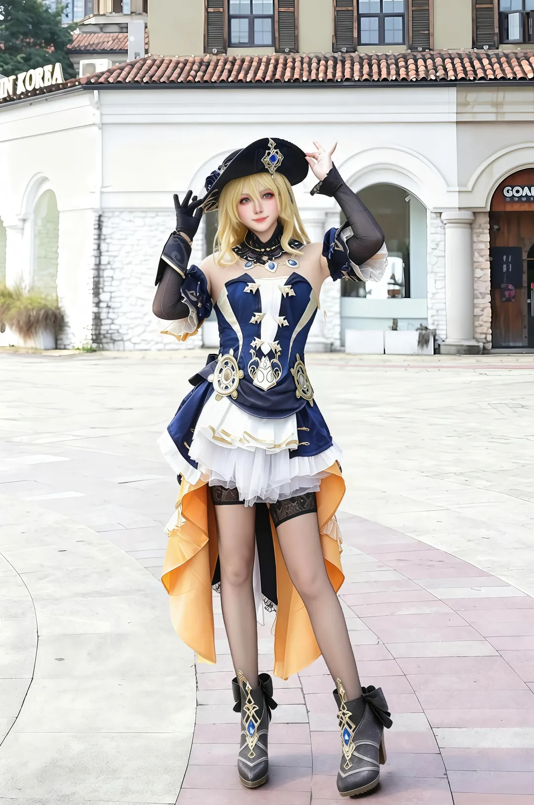 原神, 二次元cosplay, cosplay正片, 角色扮演摄影, 娜维娅cos - 第10张