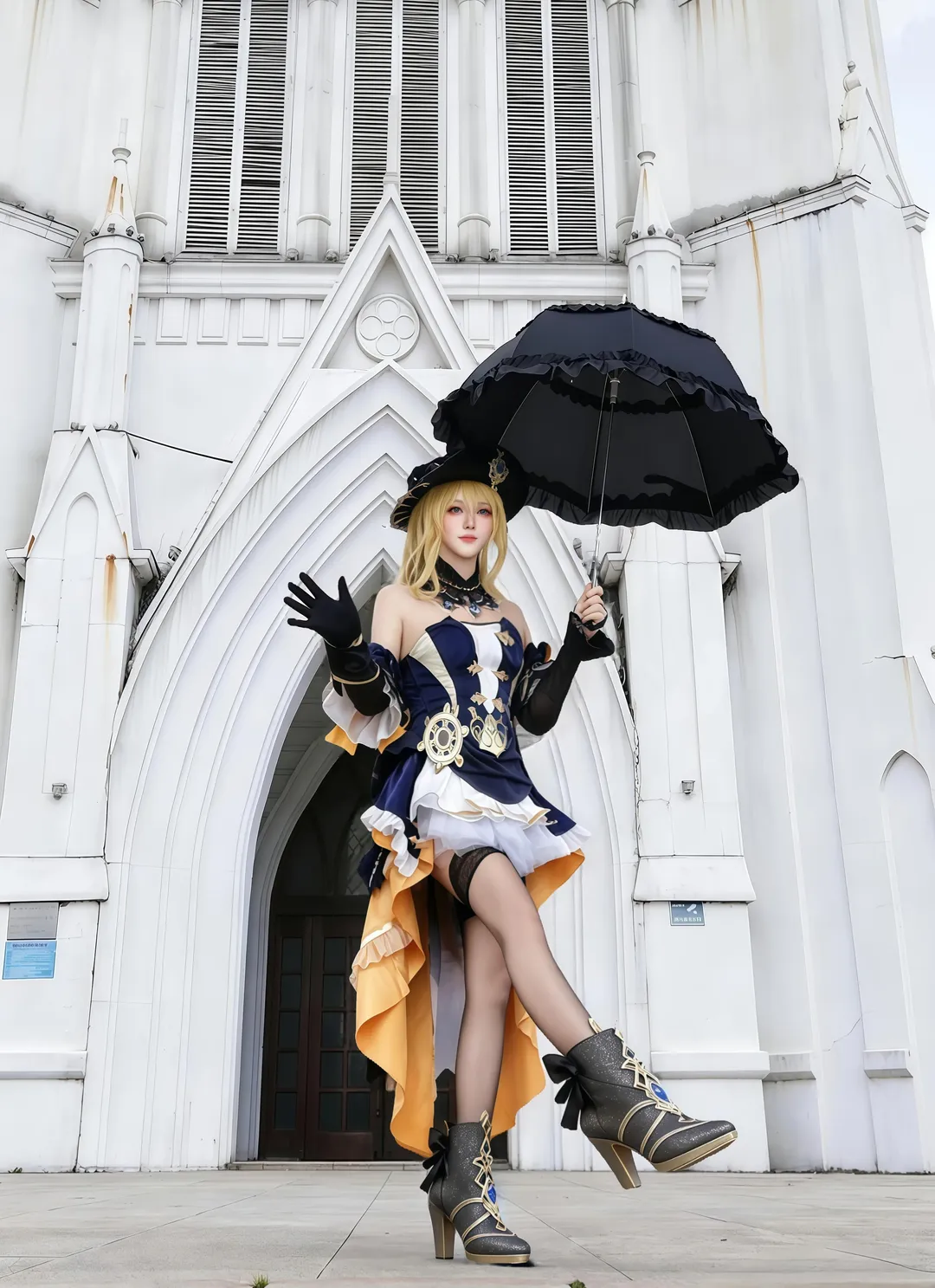 原神, 二次元cosplay, cosplay正片, 角色扮演摄影, 娜维娅cos - 第2张