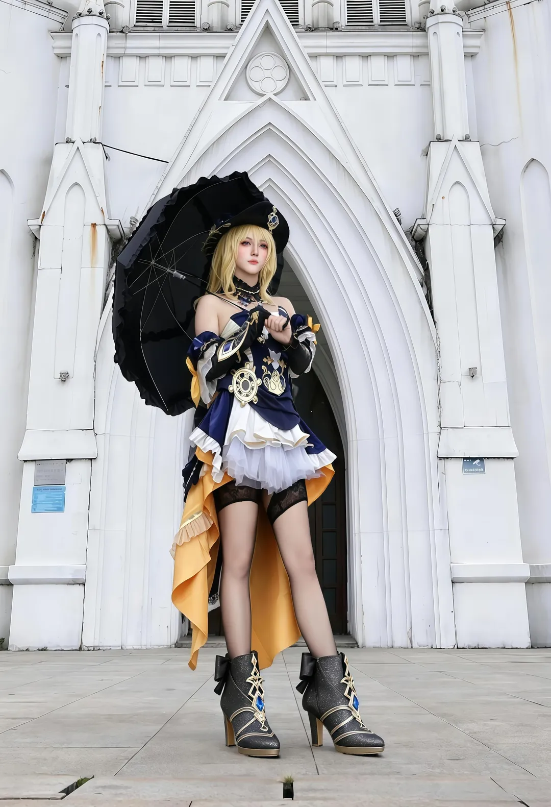 原神, 二次元cosplay, cosplay正片, 角色扮演摄影, 娜维娅cos - 第3张
