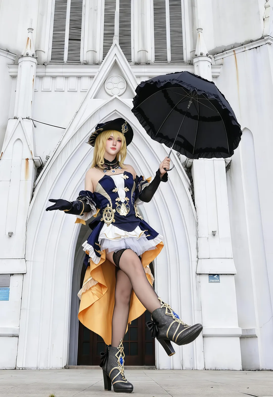 原神, 二次元cosplay, cosplay正片, 角色扮演摄影, 娜维娅cos - 第4张