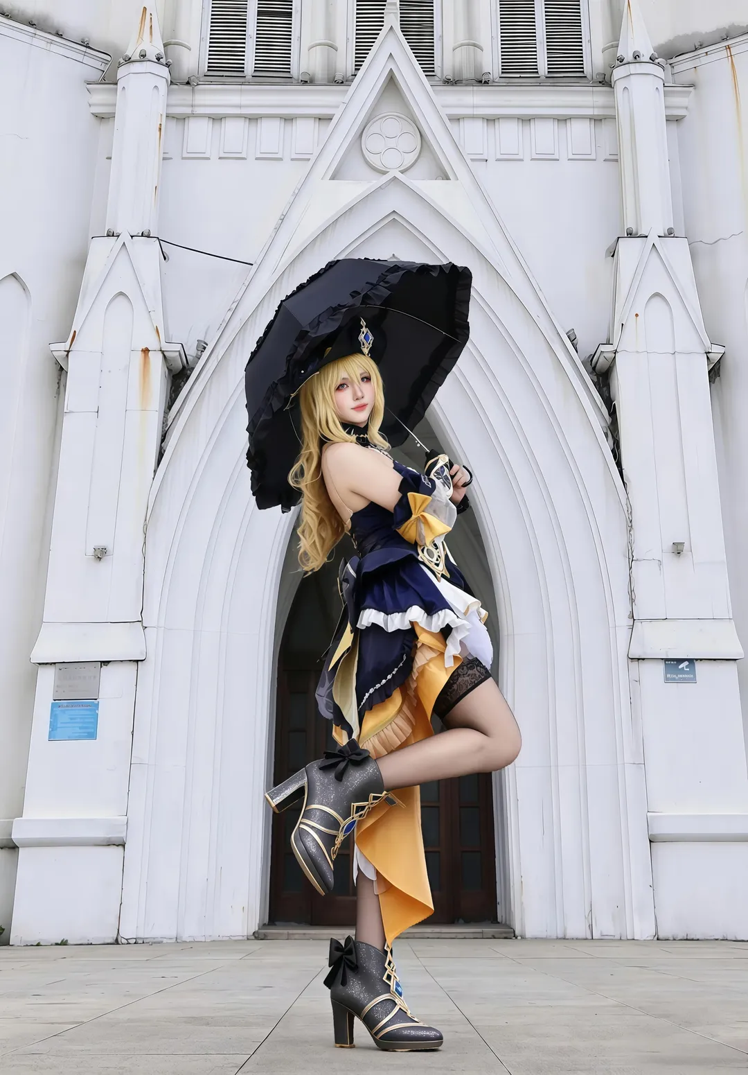 原神, 二次元cosplay, cosplay正片, 角色扮演摄影, 娜维娅cos - 第6张