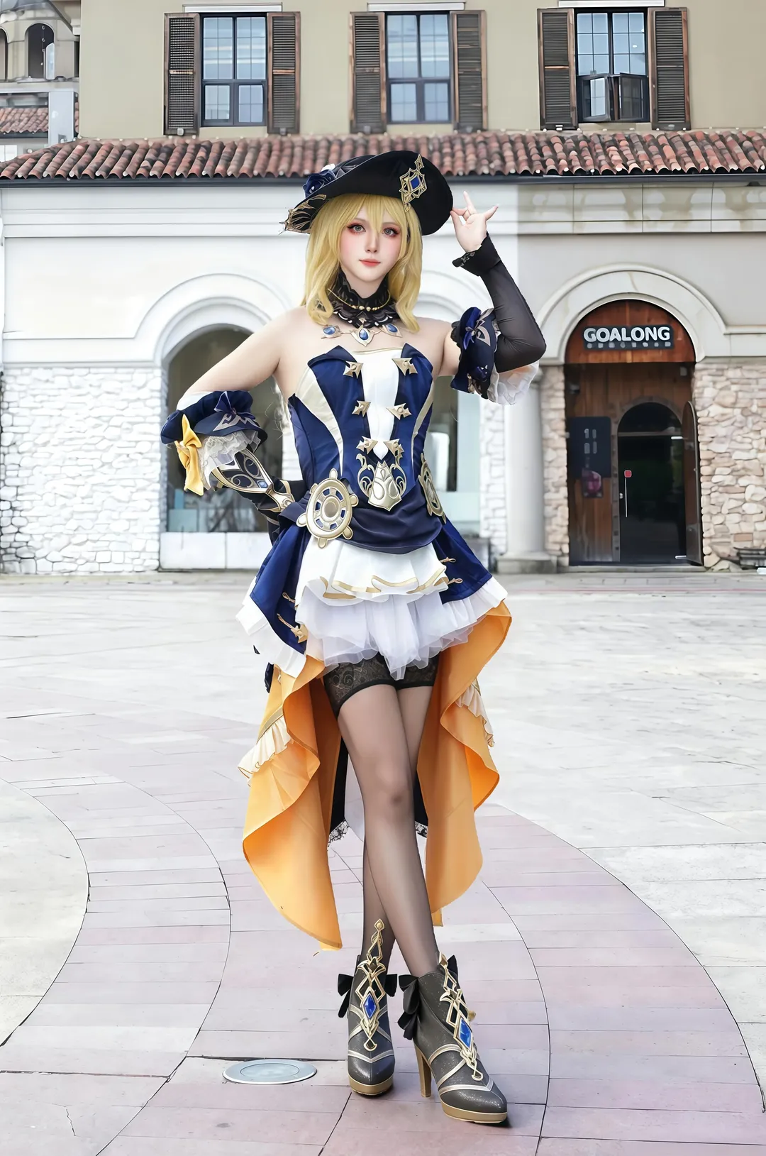 原神, 二次元cosplay, cosplay正片, 角色扮演摄影, 娜维娅cos - 第9张