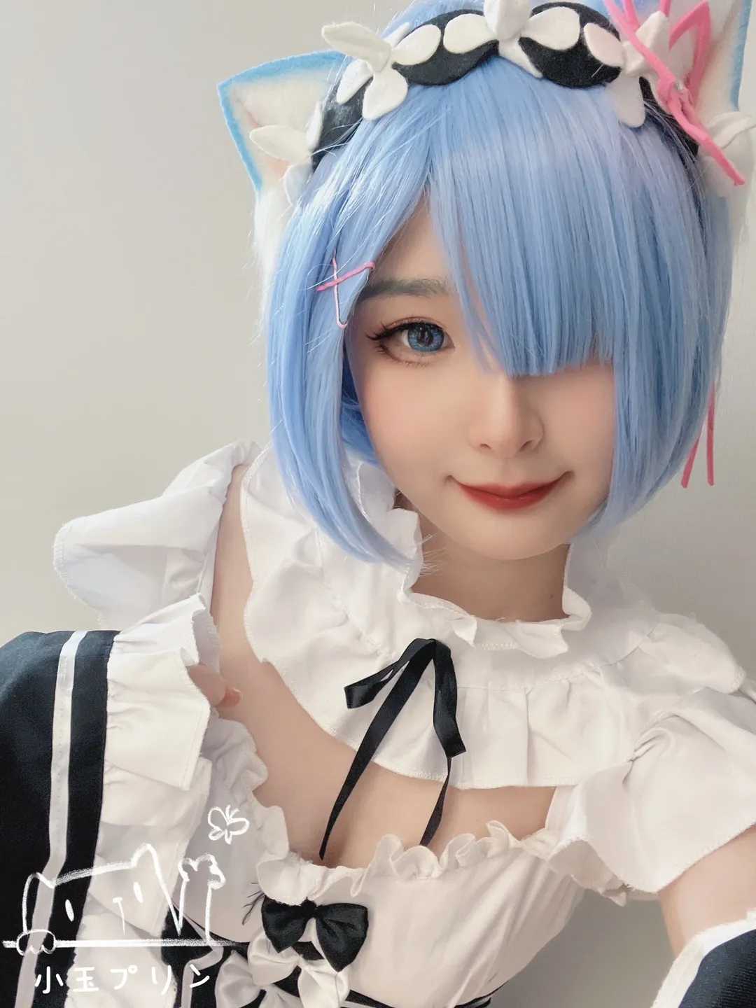 二次元, 从零开始的异世界生活, 蕾姆cos, 猫耳女仆, 拍摄分享