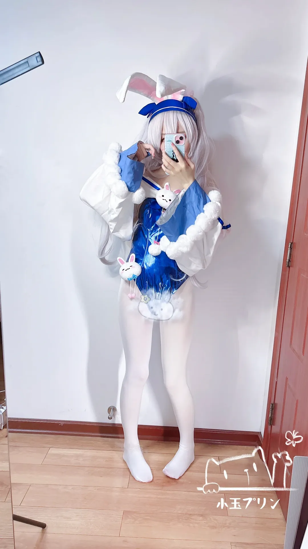 碧蓝航线, 拉菲cos, 二次元cos, 白丝, 兔女郎cos - 第2张