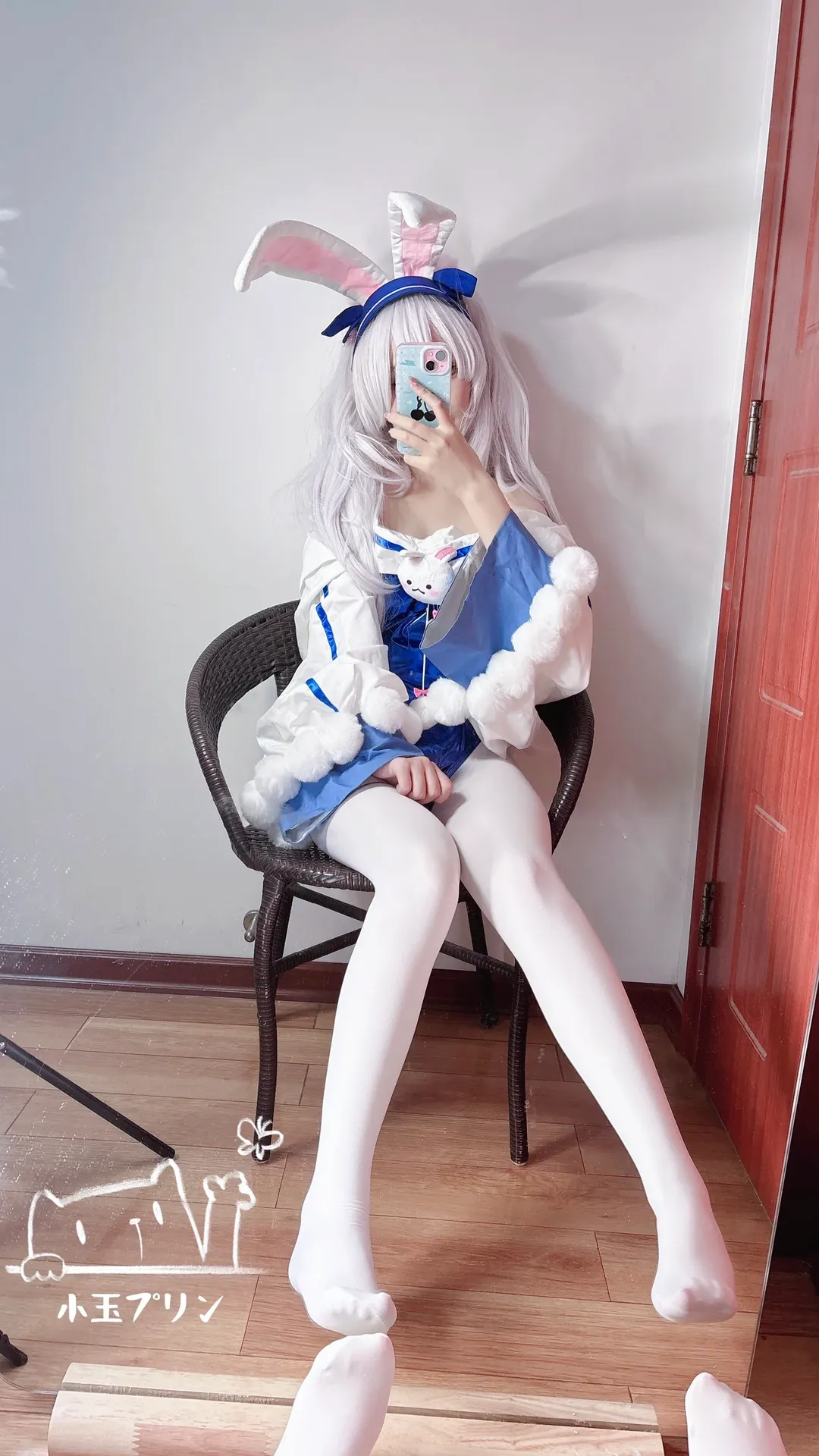 碧藍航線, 拉菲cos, 二次元cos, 白絲, 兔女郎cos