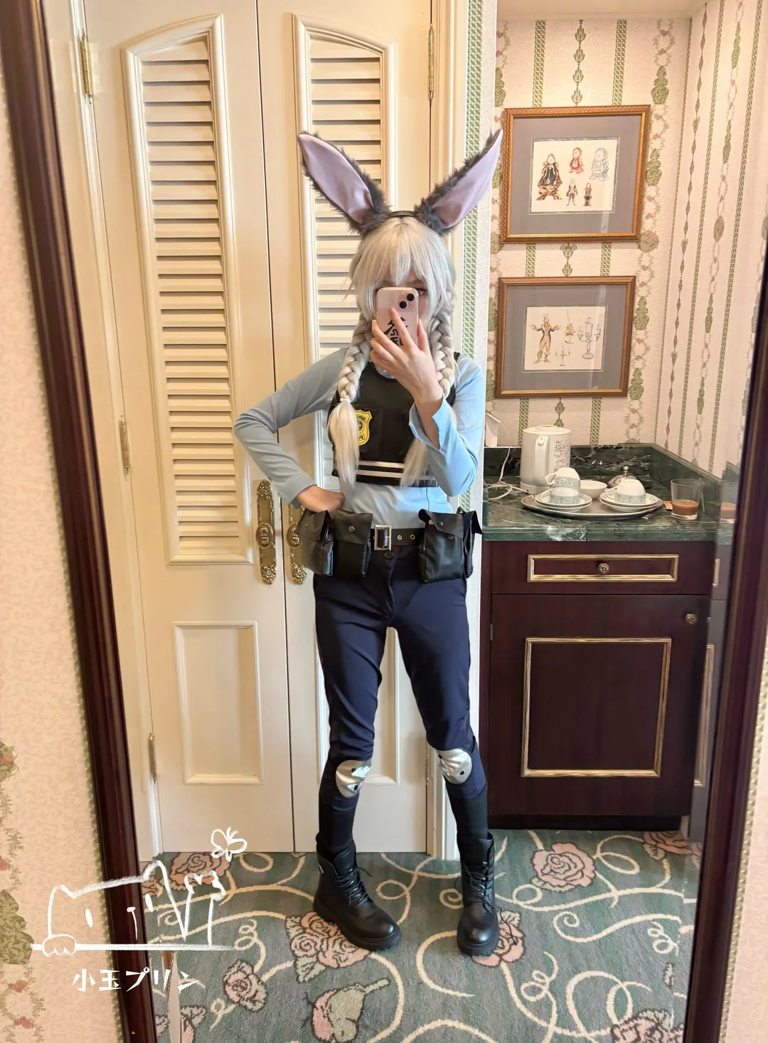 ジュディ コスプレ, ズートピア, ハロウィンコーデ, ディズニー, 東京ディズニー - 2枚目