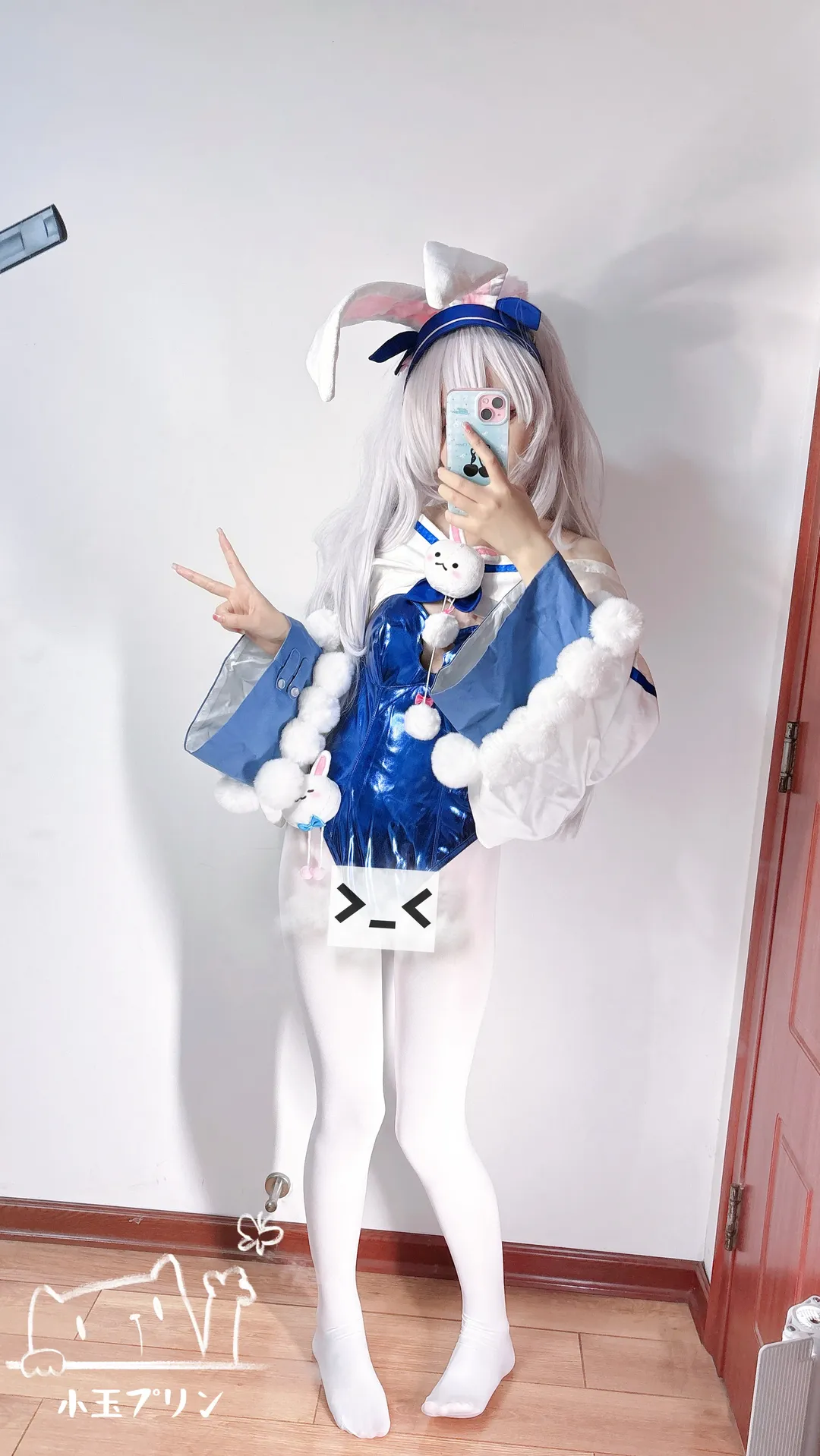 碧蓝航线, 拉菲cos, 兔女郎, 二次元cosplay, 白丝穿搭