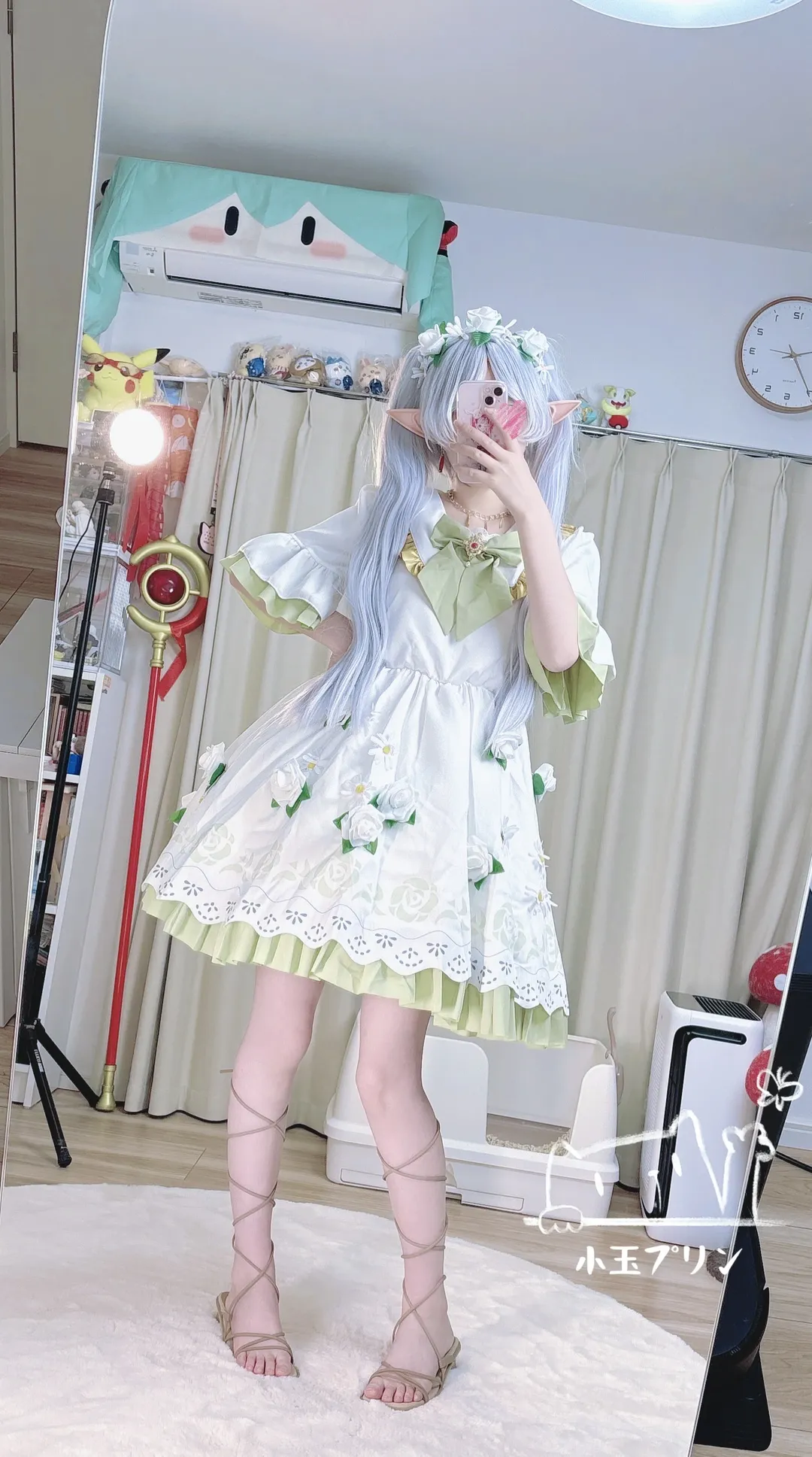 角色还原, 葬送的芙莉莲, 芙莉莲cos, 精灵cosplay, 二次元自拍 - 第3张