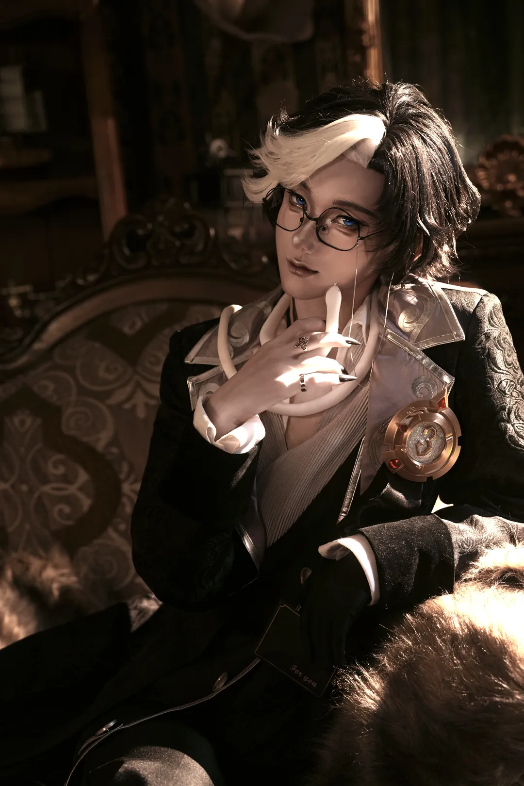 第五人格, 哥特风摄影, 约瑟夫cos, 暗黑系Cosplay, 摄影师约瑟夫