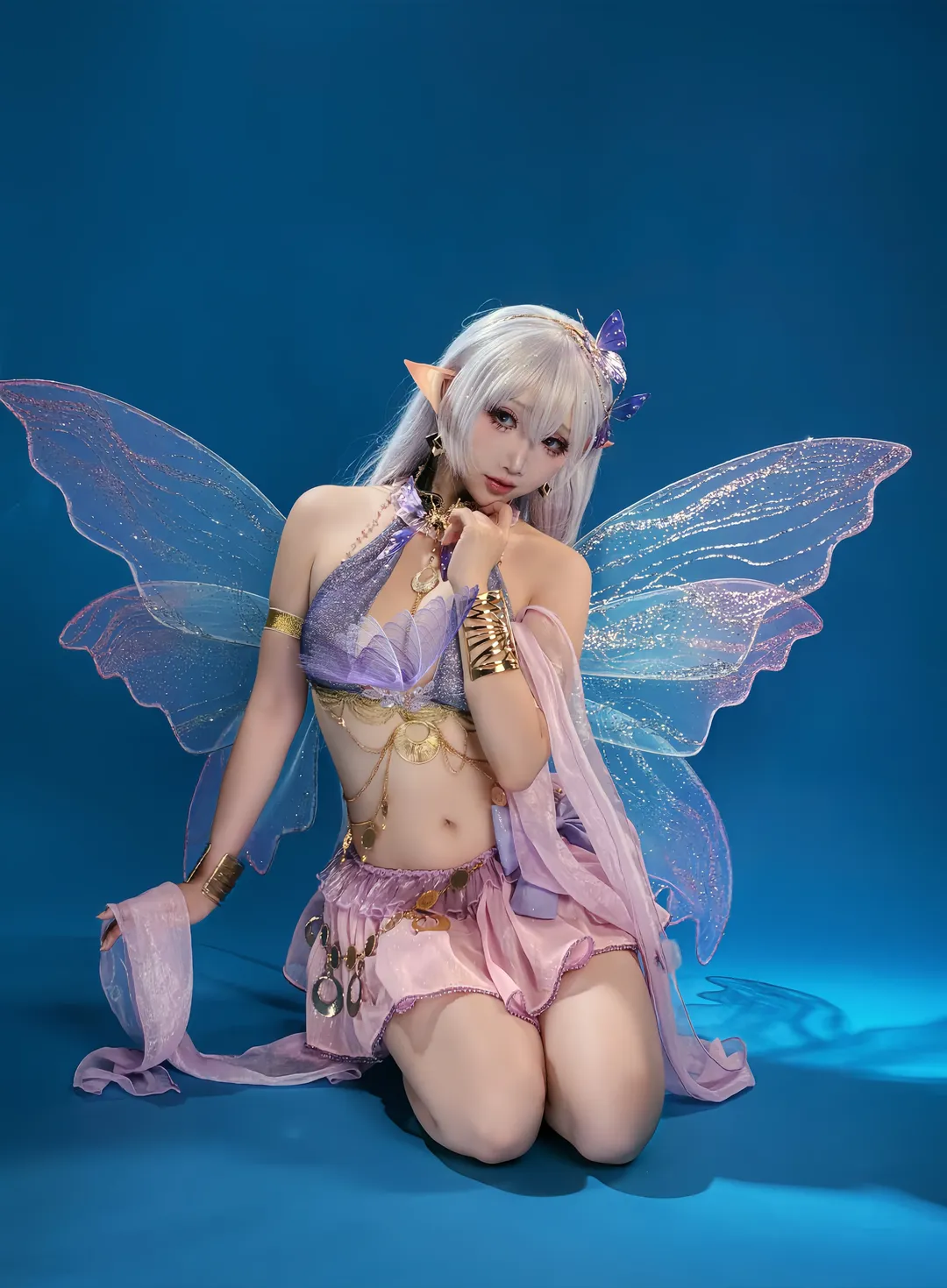 碧蓝航线, cosplay分享, 精灵cosplay, 棚拍花絮, 阿尔比恩cos