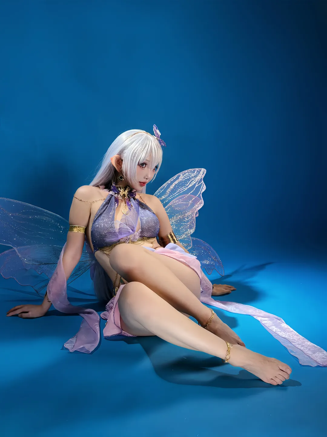 Azur Lane, Cosplay sharing, Elf cosplay, Studio behind-the-scenes, Albion cosplay - Image 4