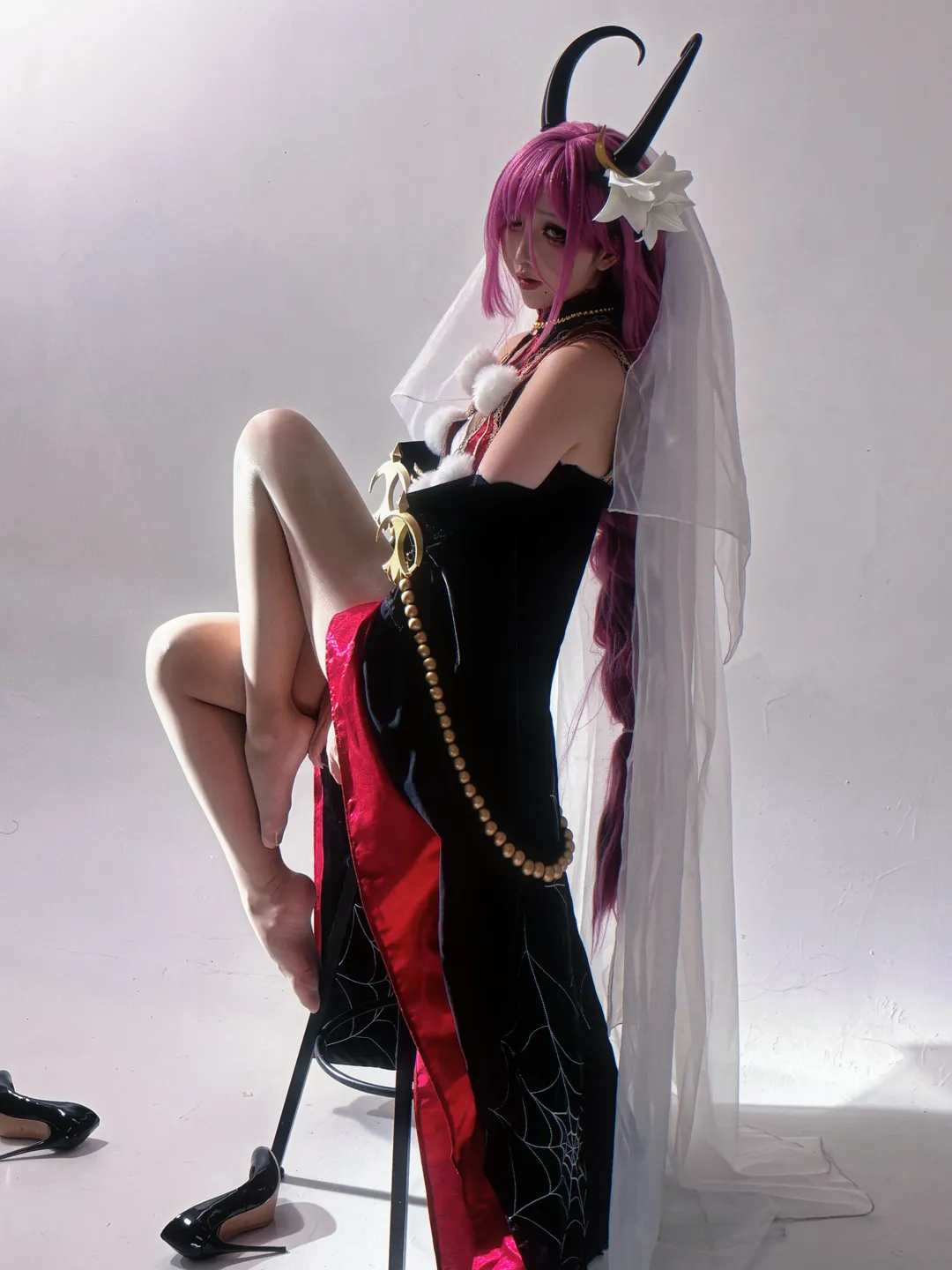 二次元摄影, 碧蓝航线, cosplay分享, 高粱cos, 鬼角造型 - 第3张