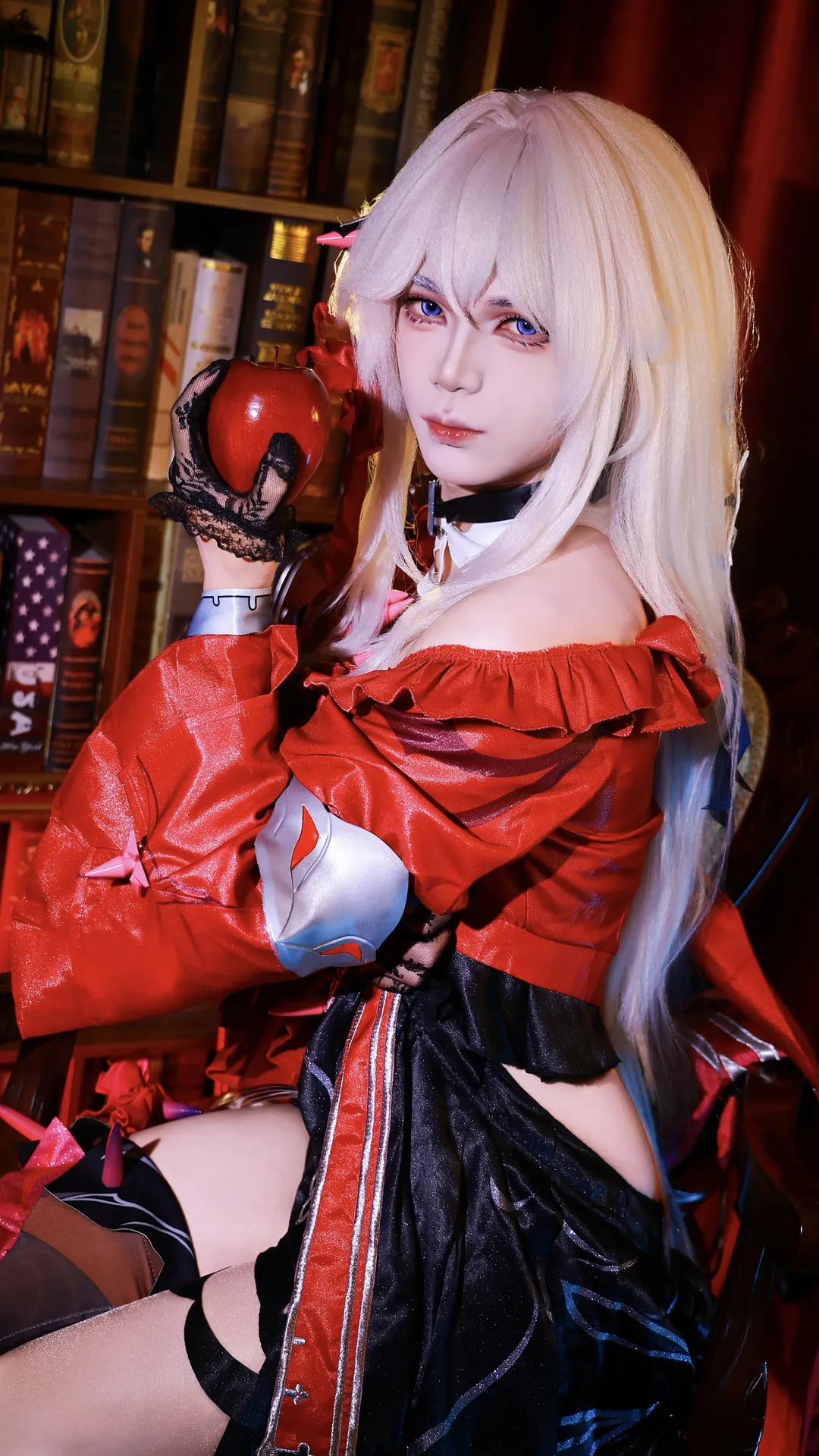 cosplay, 哥特风, 崩坏三, 瑟莉姆cos, 丝袜 - 第6张