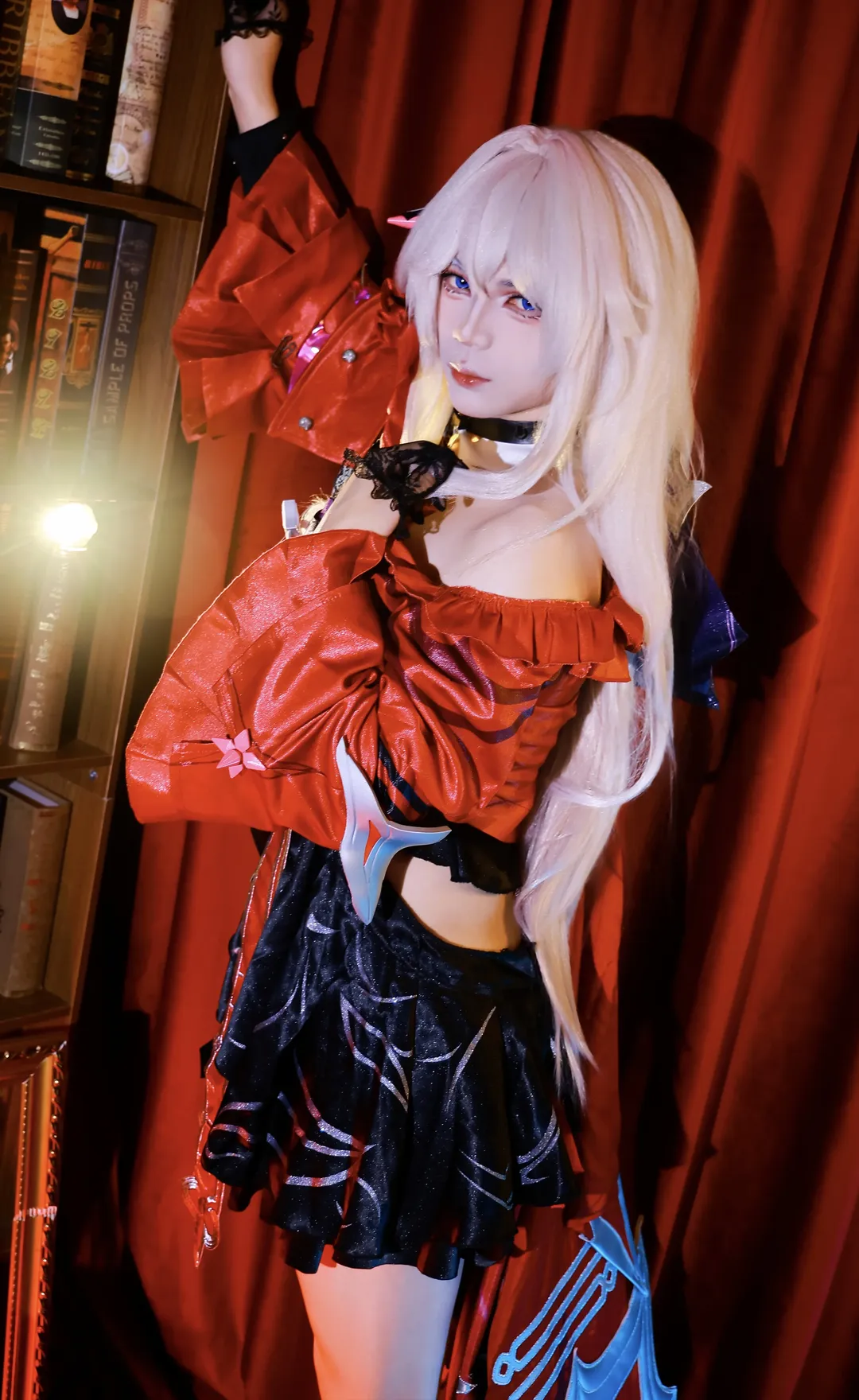 cosplay, 哥特风, 崩坏三, 瑟莉姆cos, 丝袜 - 第7张