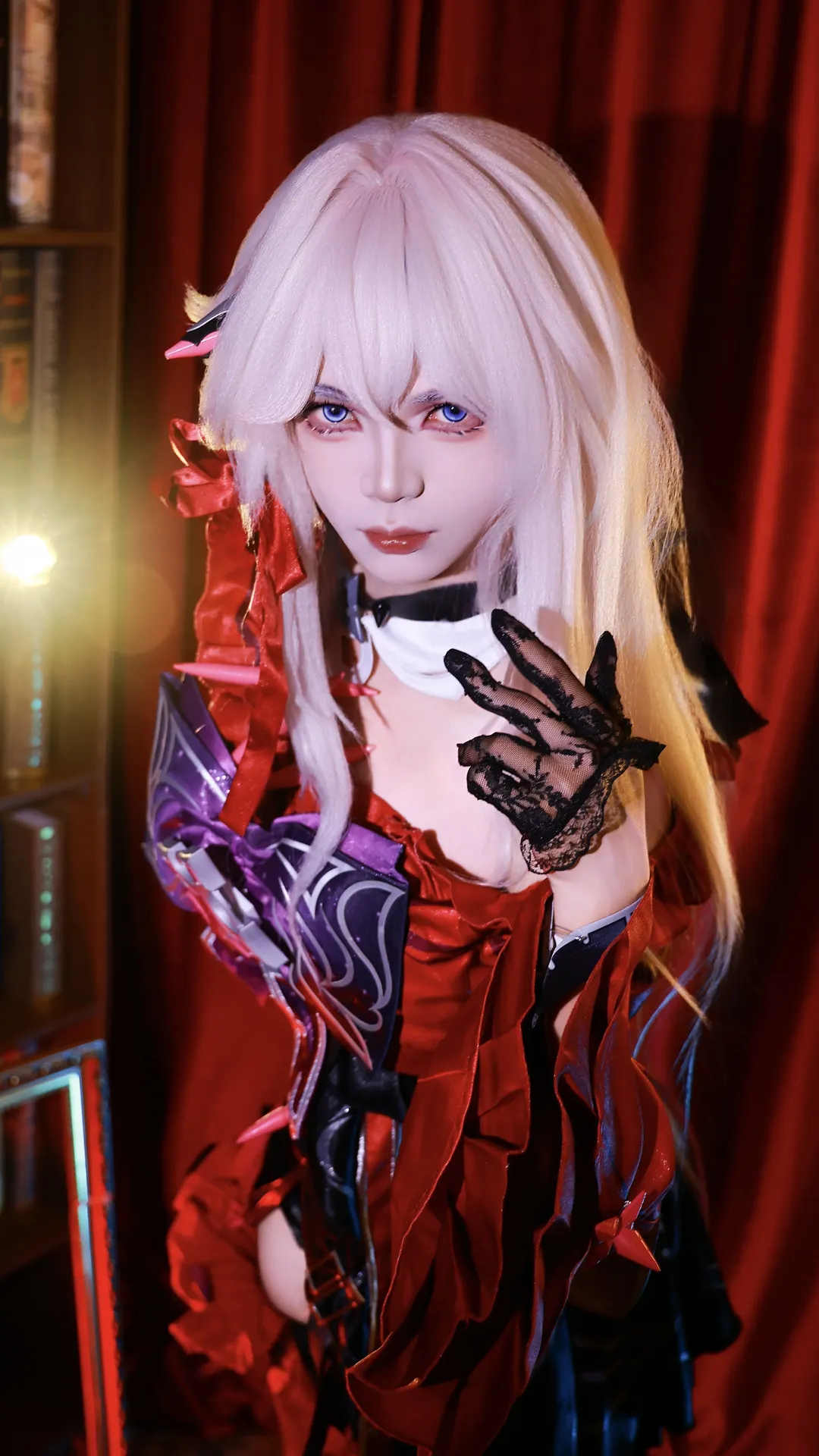 cosplay, 哥特风, 崩坏三, 瑟莉姆cos, 丝袜 - 第9张