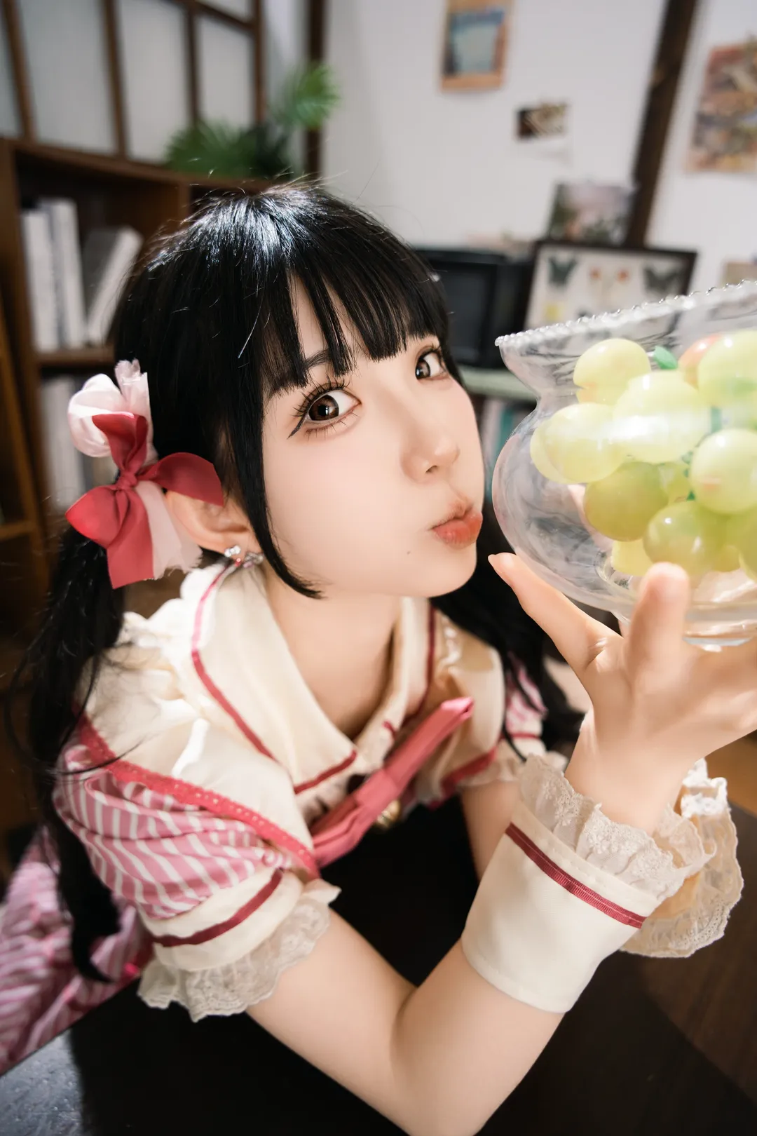 女仆装cosplay, 宅家日常, lo裙穿搭, 温馨房间, 小熊主题 - 第3张